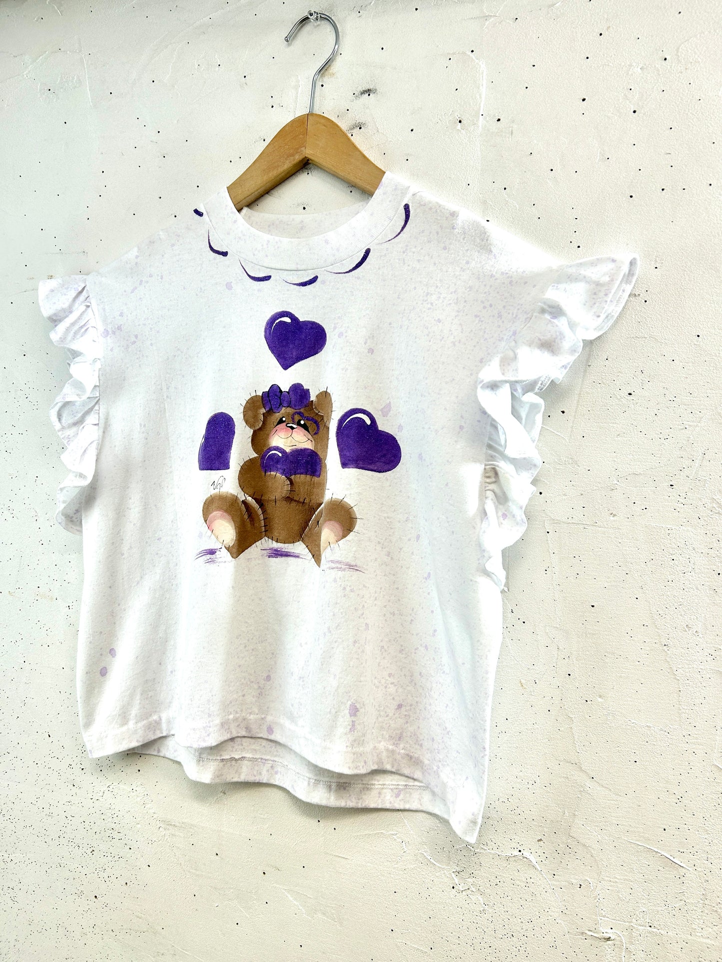 Vintage T Shirt 〜Funny dot CRAZY〜 [E32400]