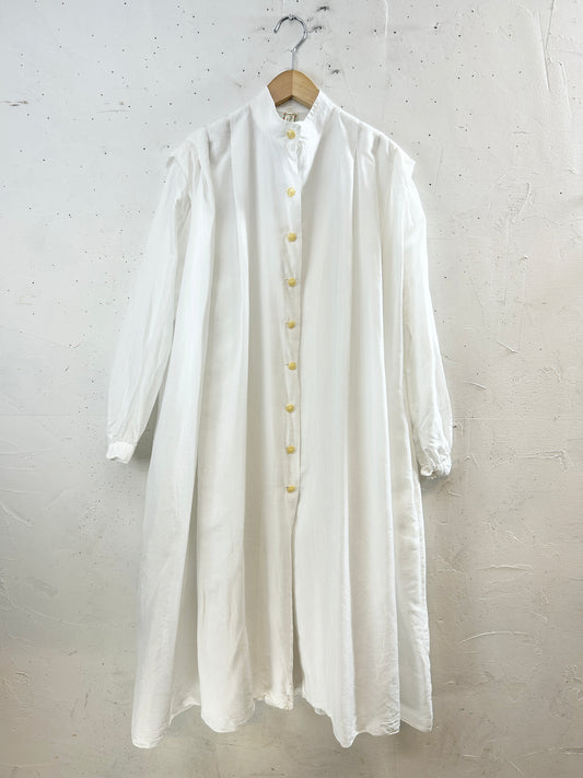 Vintage White Dress [H30888]