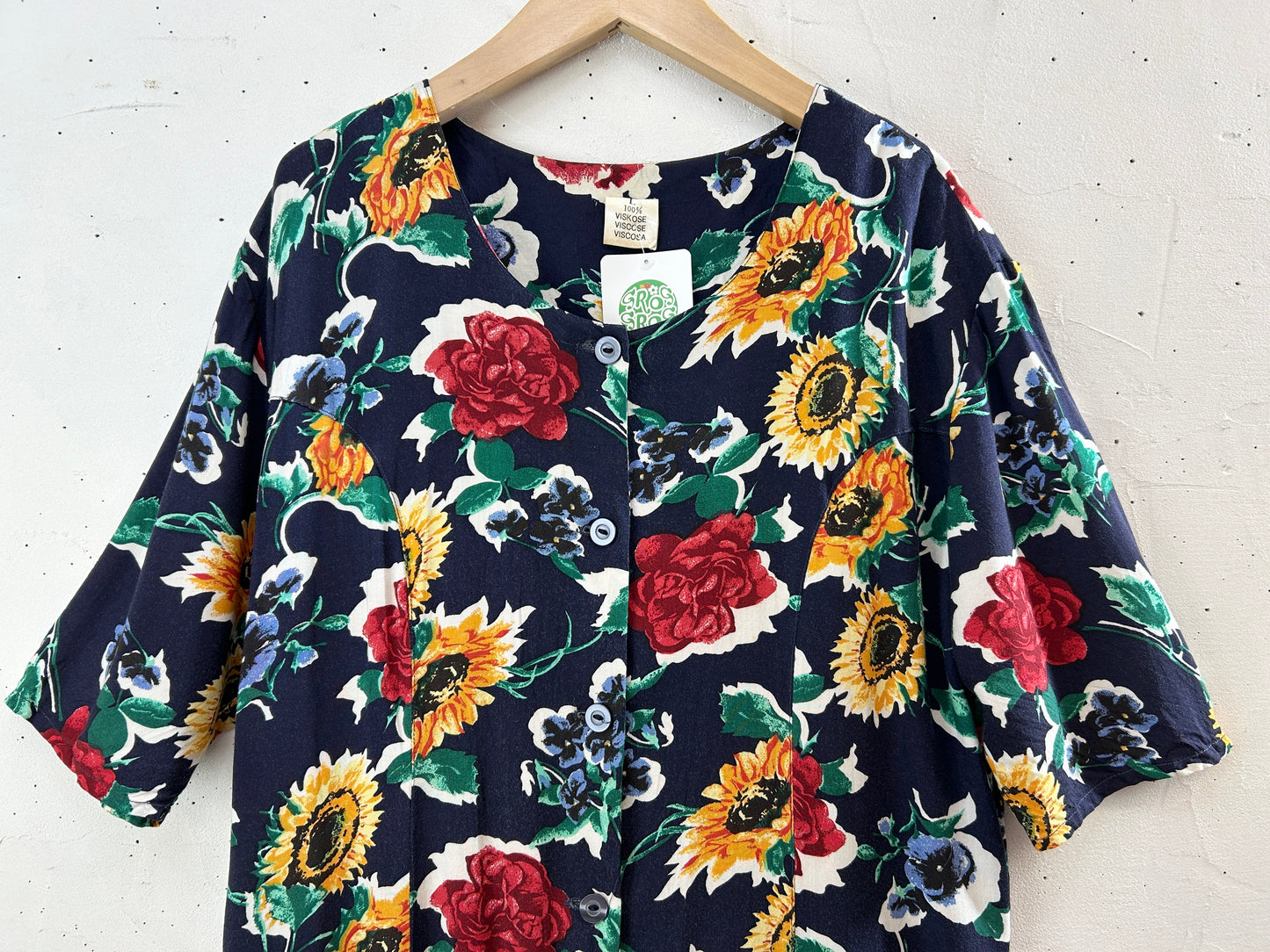 Vintage Flower Dress [H30805]