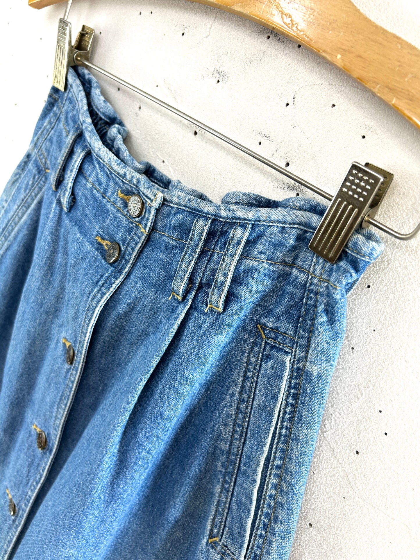 Vintage Denim Skirt 〜Liz wear〜 [G33182]