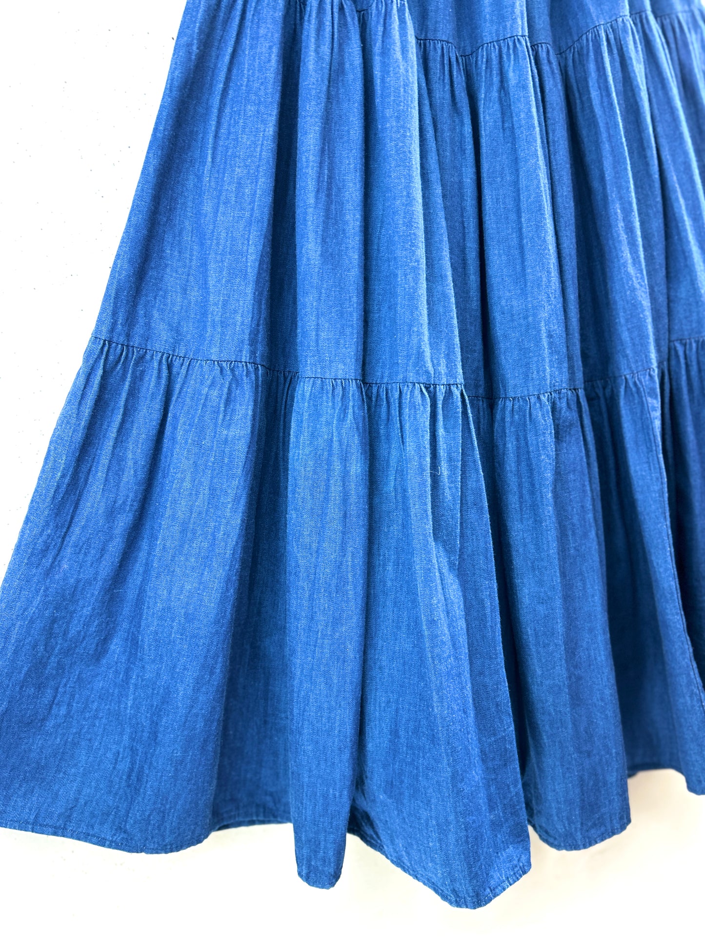 Vintage Denim Skirt MADE IN USA [B31542]