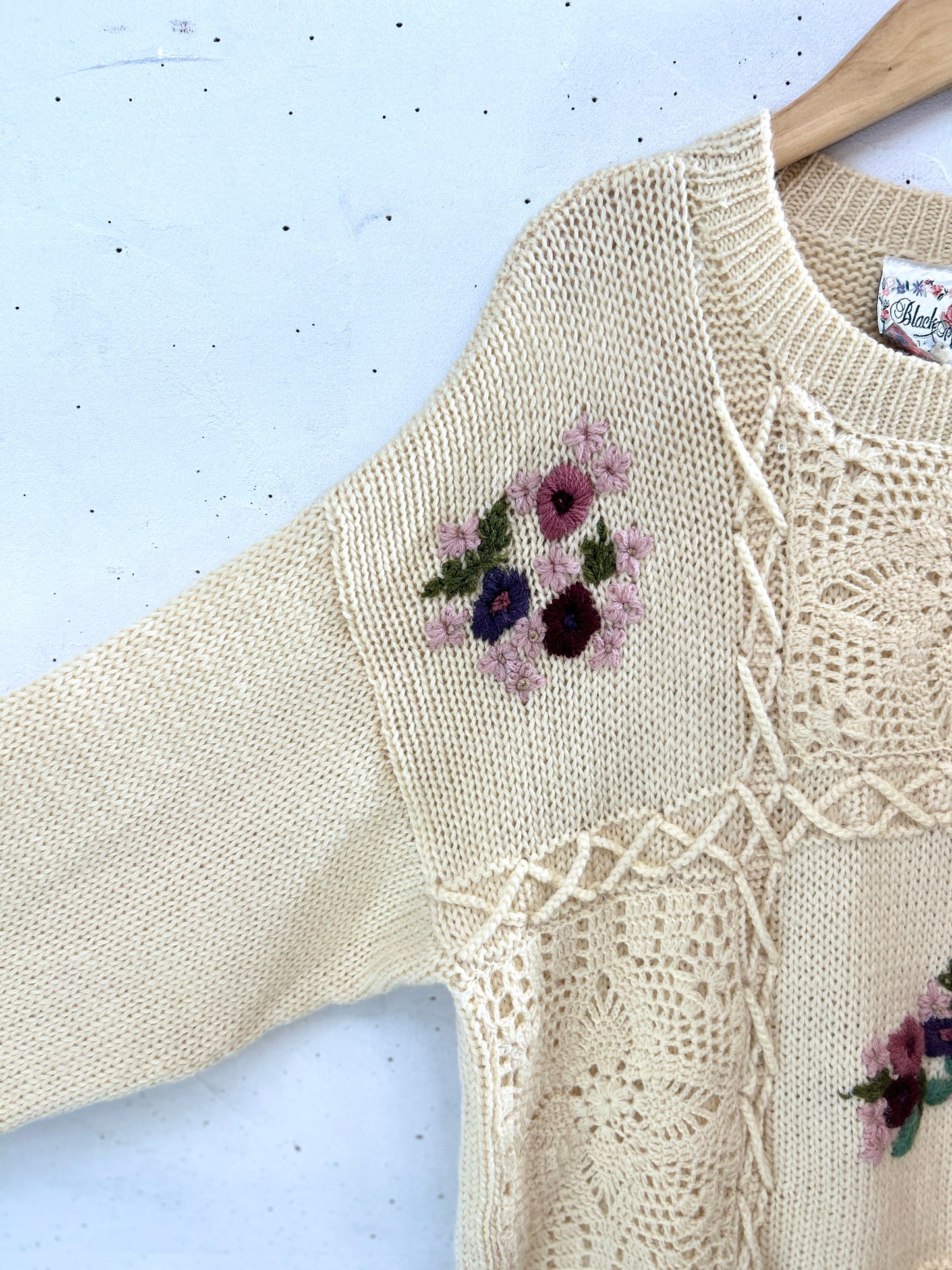 Vintage Knit Sweater [J30642]