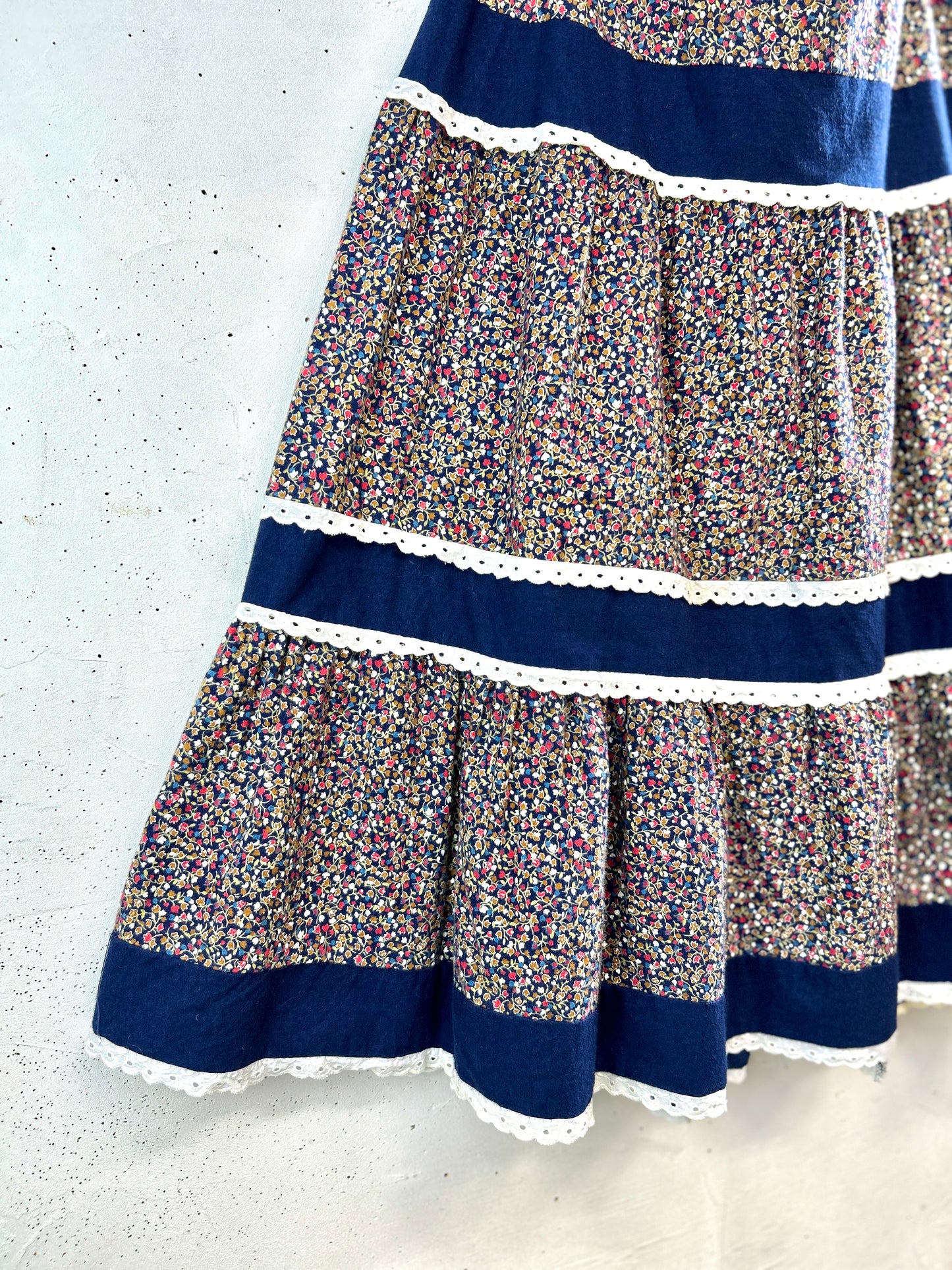 Vintage Tired Skirt [A31288]