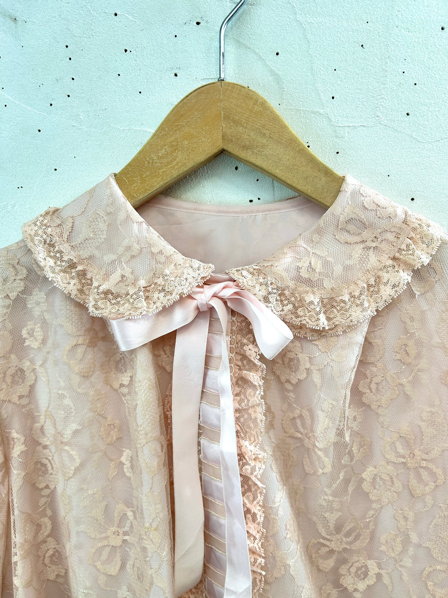 ’60s Vintage Lingerie Gown 〜ODETTE BARSA〜 [B31670]