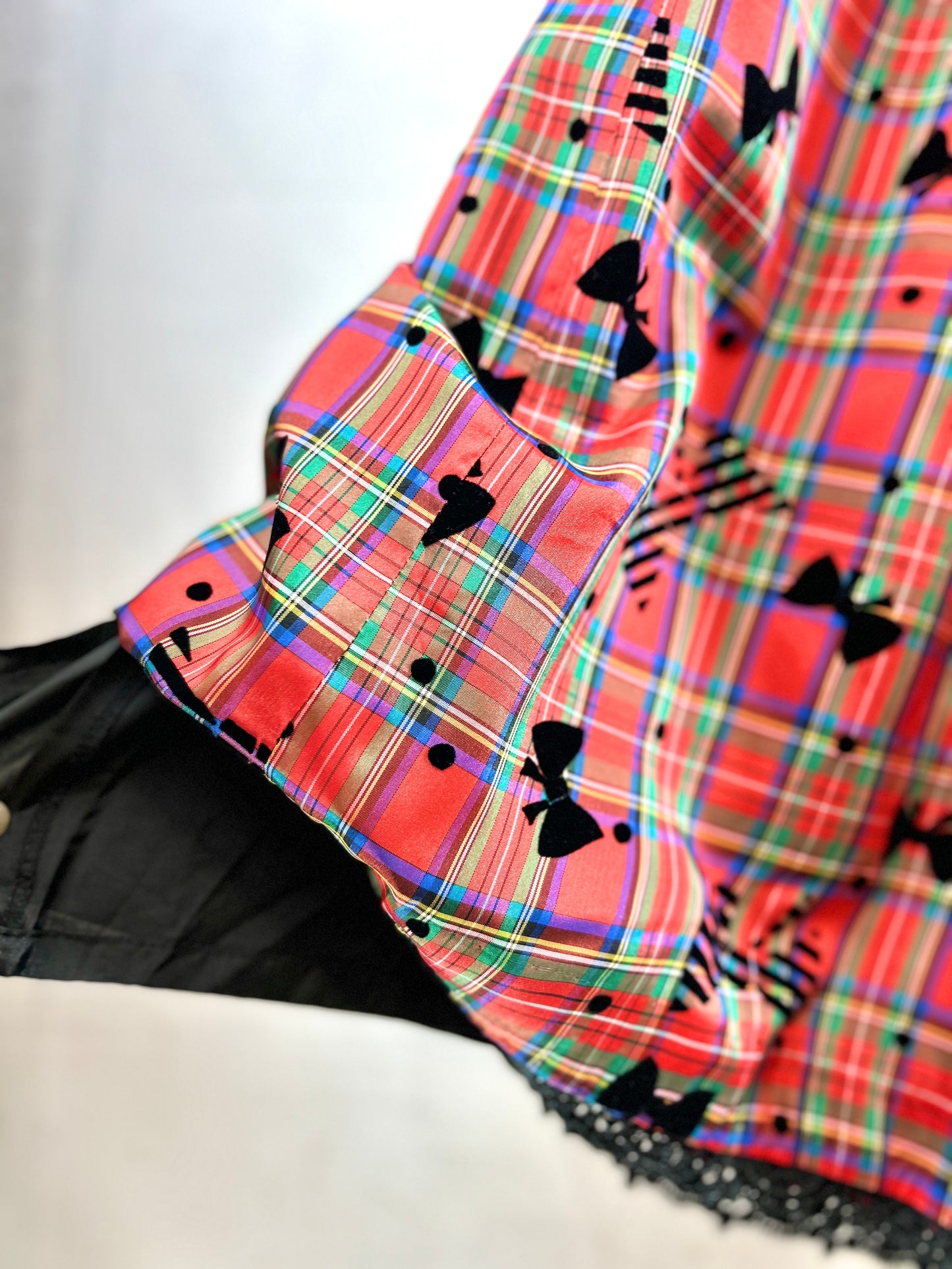 Vintage Plaid Skirt [I30106]
