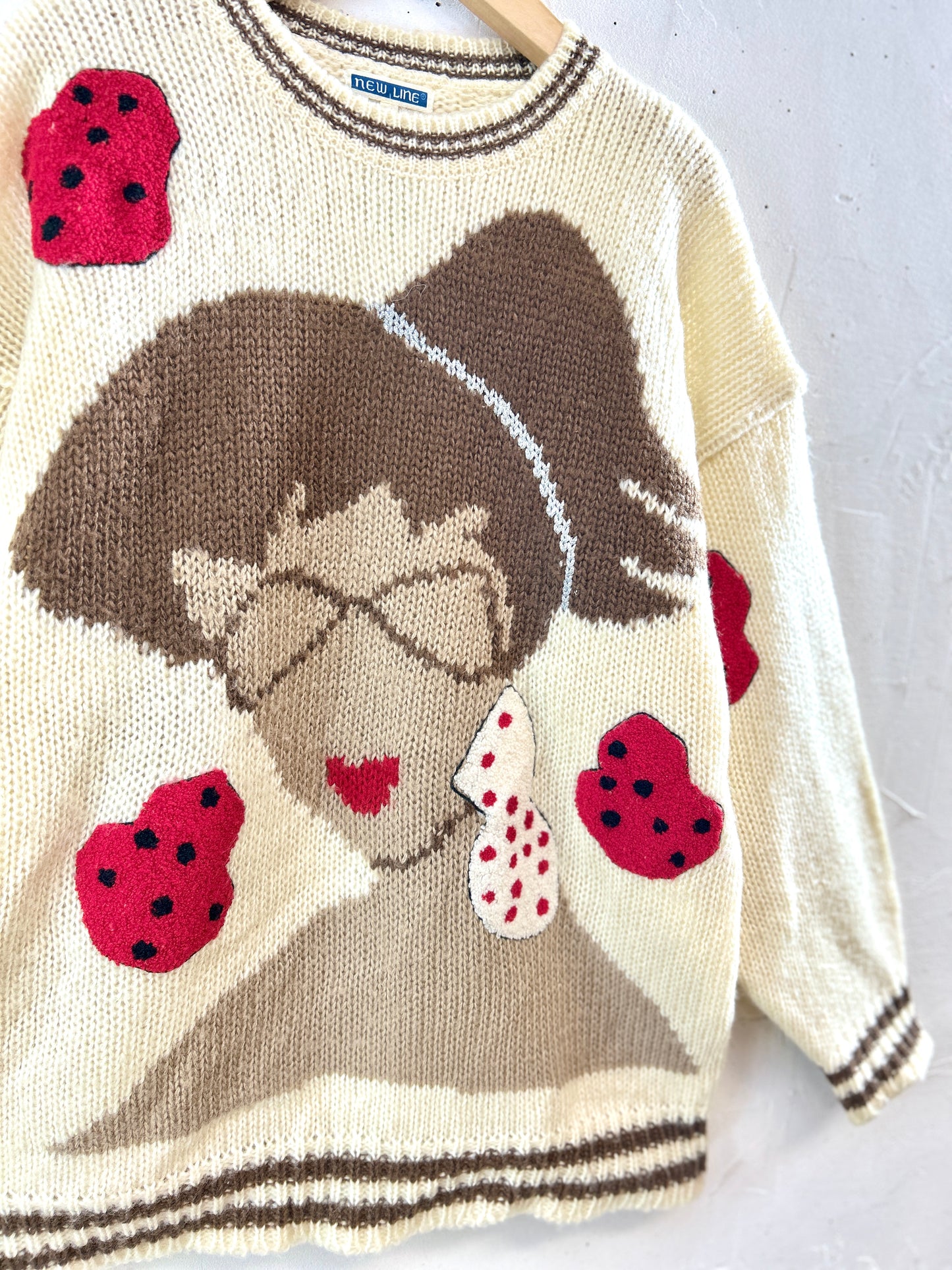 Vintage Knit Sweater  [K30791]