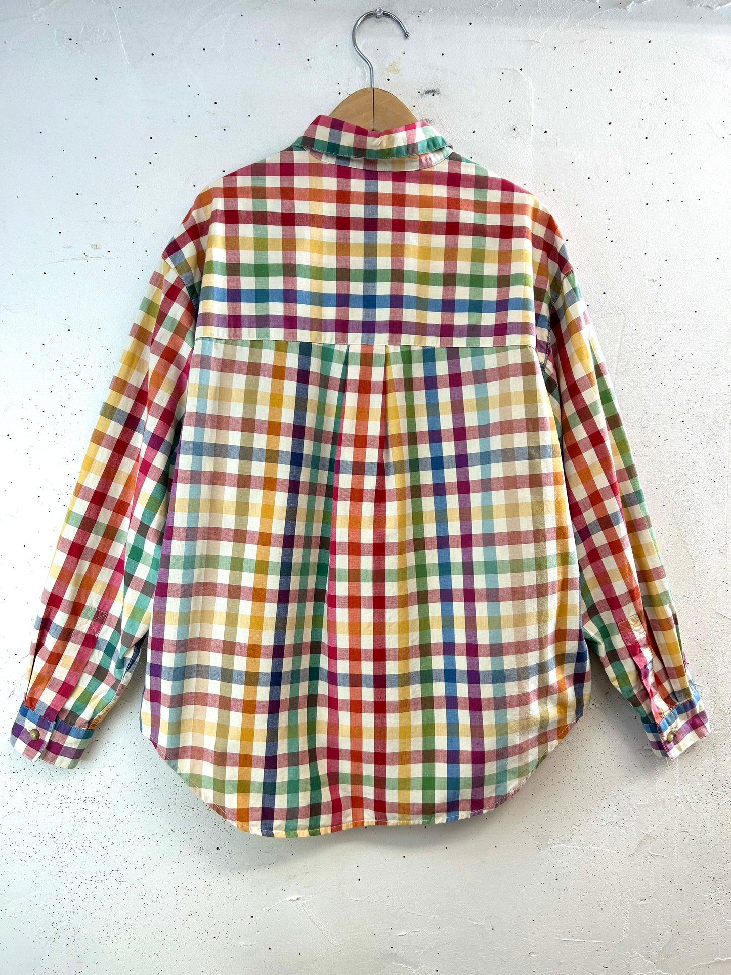 Vintage  Plaid Shirt  〜Lizsport〜[E32429]