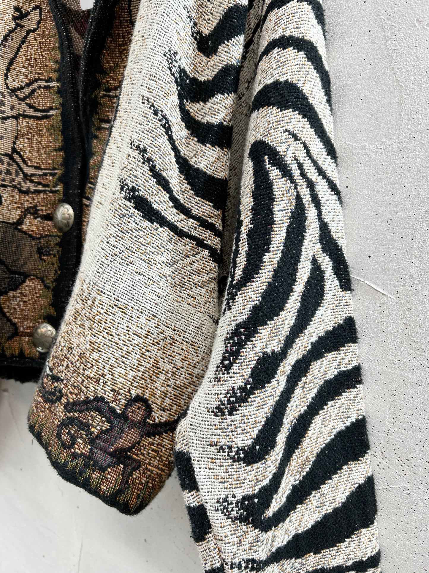 Vintage Rug Jacket 〜Painted Pony〜 [B31486]