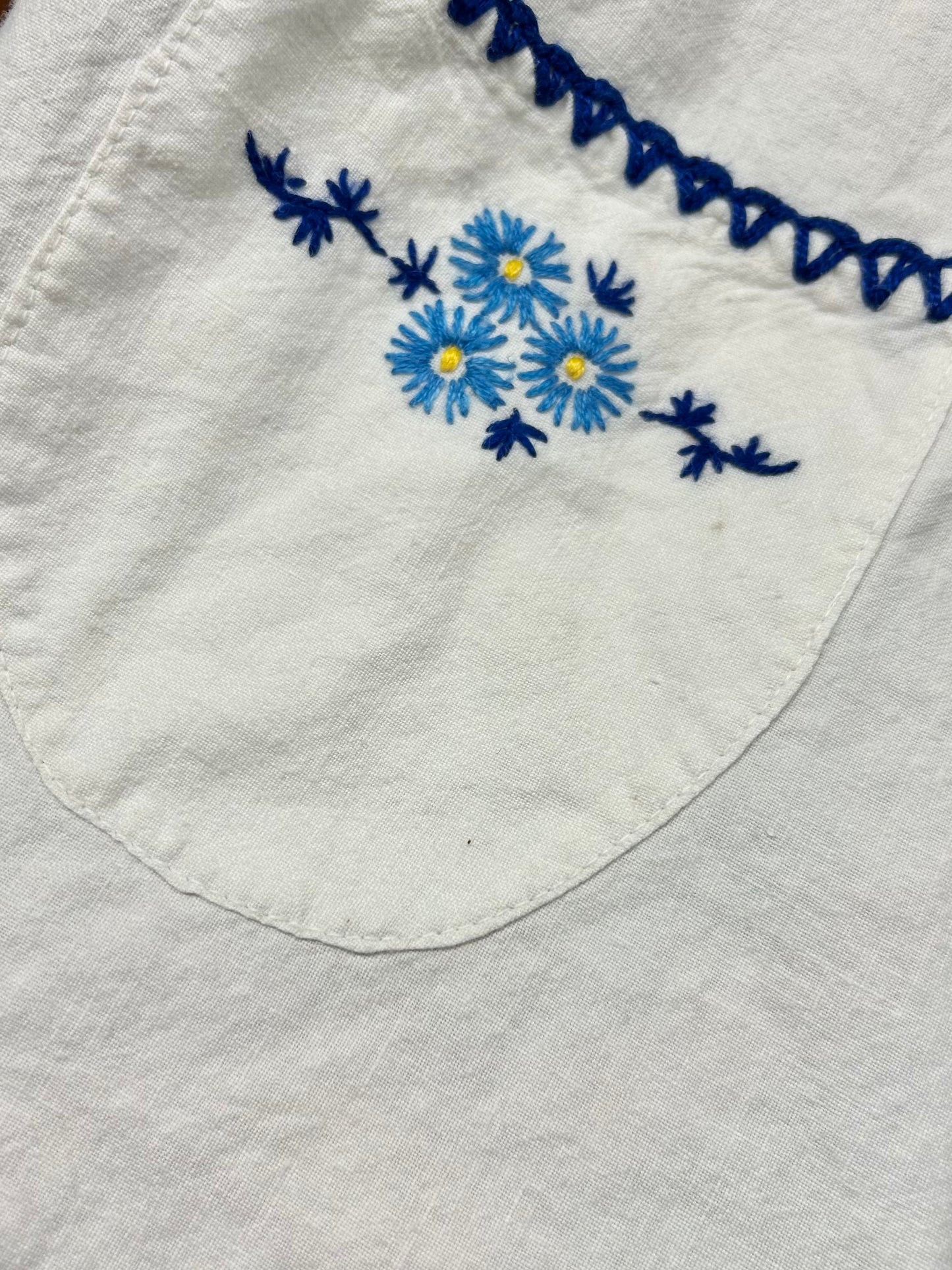 Vintage Embroidery Apron [G30718]