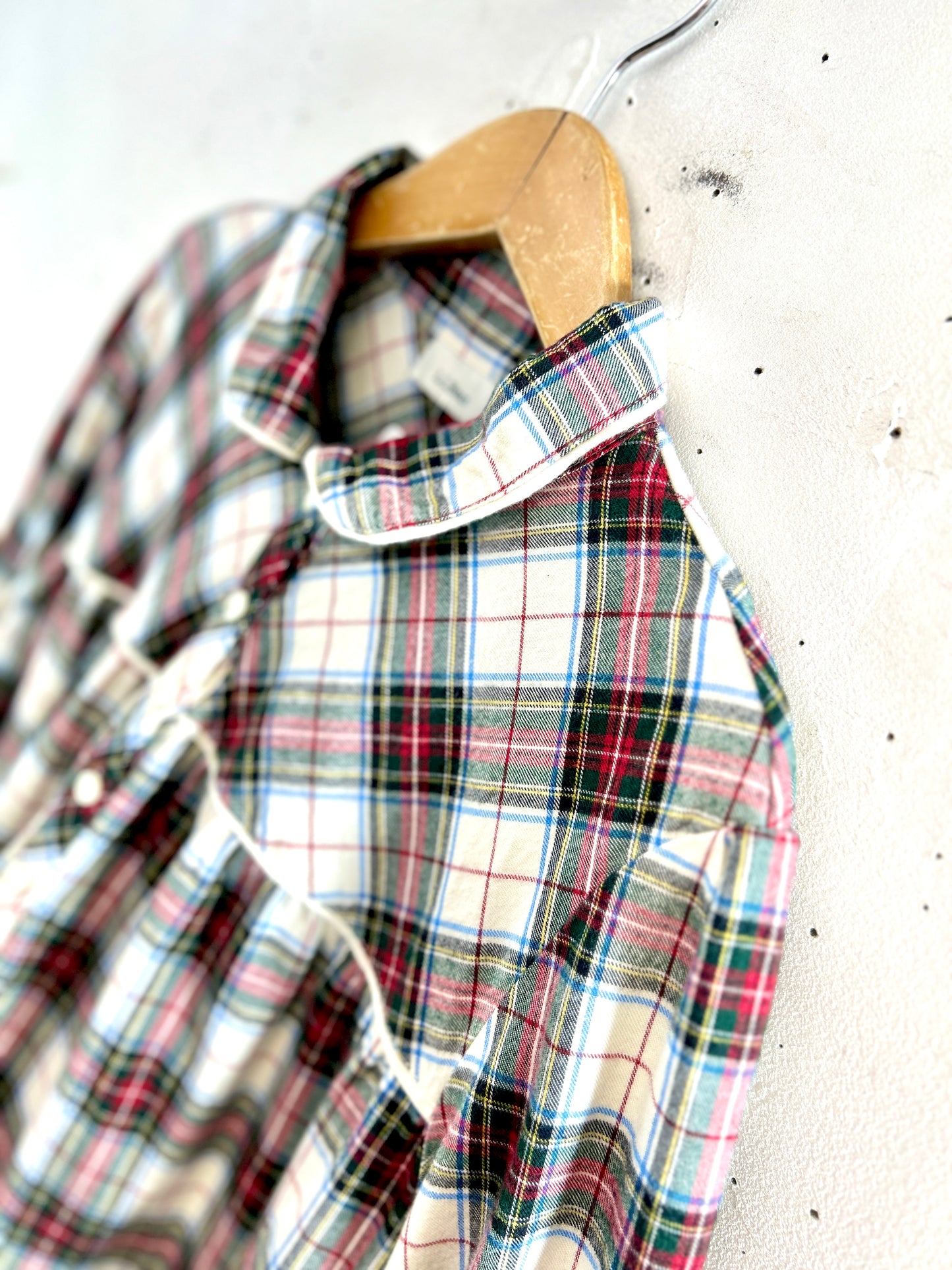 Vintage Plaid Dress 〜L.L.Bean〜 [B31624]