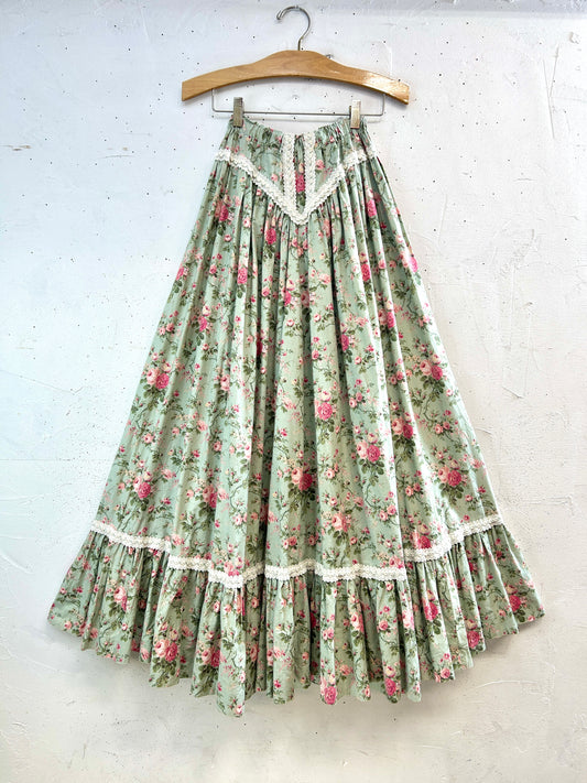Vintage Tiered Skirt [C31790]