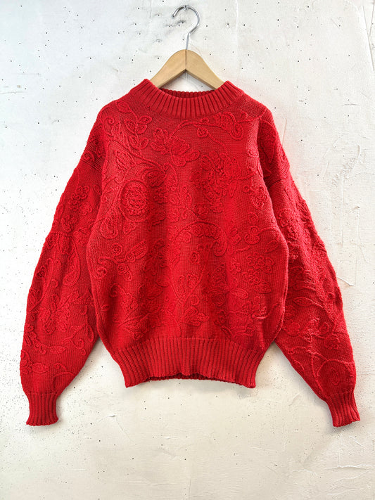 Vintage Knit Sweater [L30966]