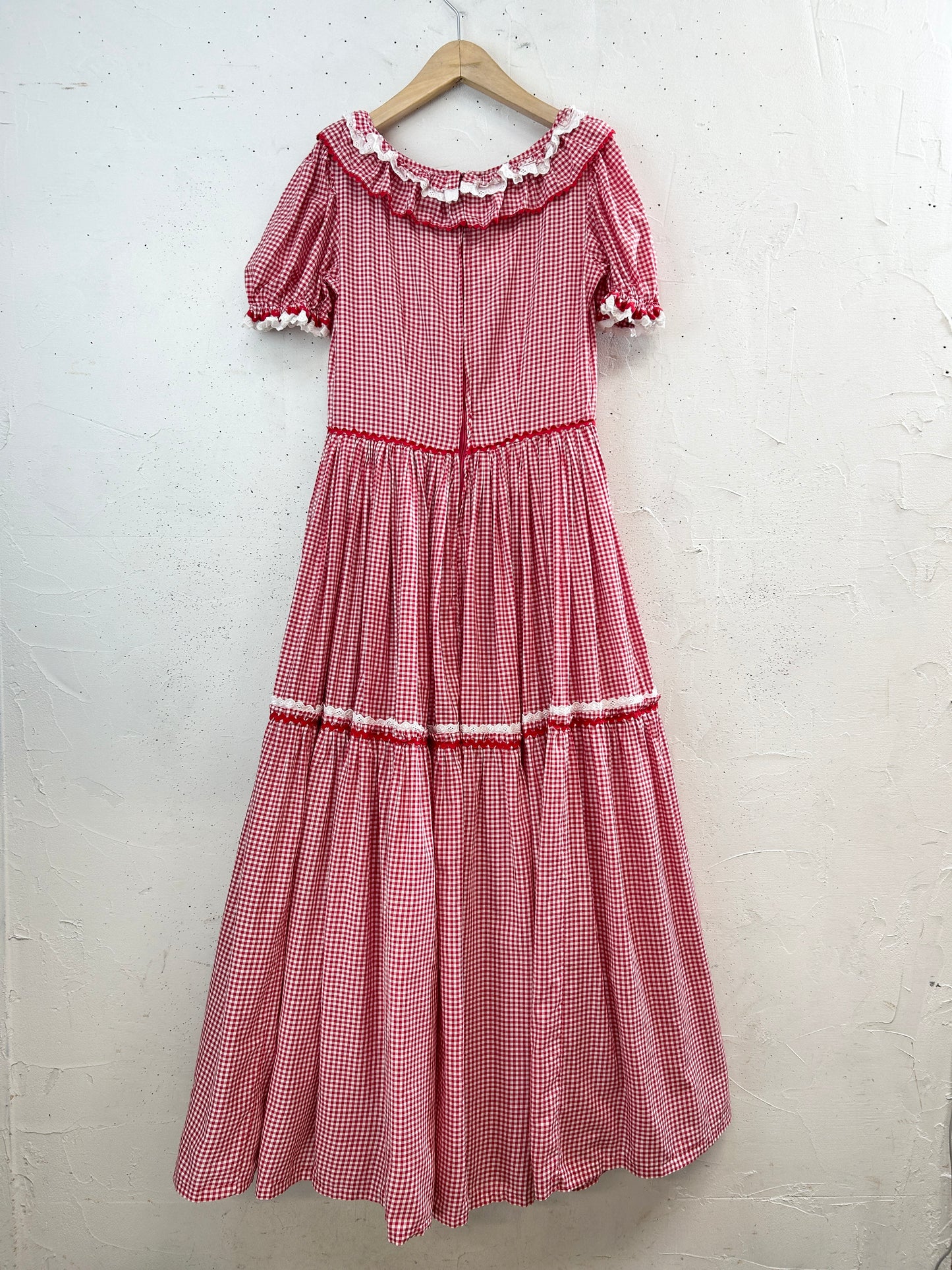 '70s Vintage Bonnet Dress [G33091]