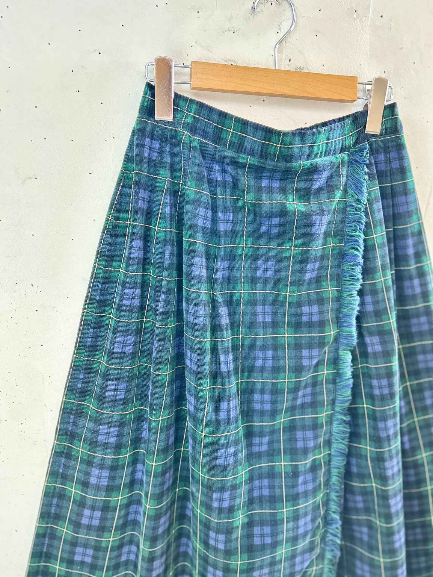 Vintage Plaid Skirt 〜SUSAN BRISTOL〜MADE INCANADA  [J30436]