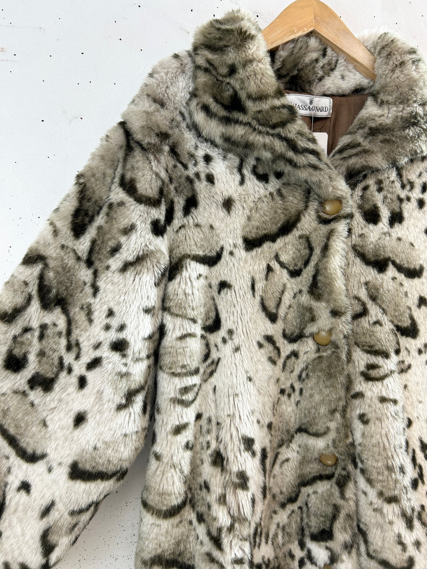 Vintage Eco Fur Jacket [L30954]