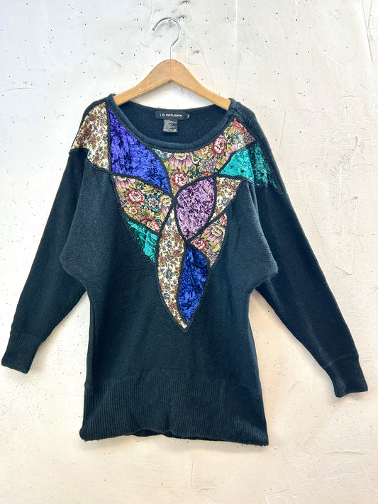 Vintage Knit Sweater [K30695]