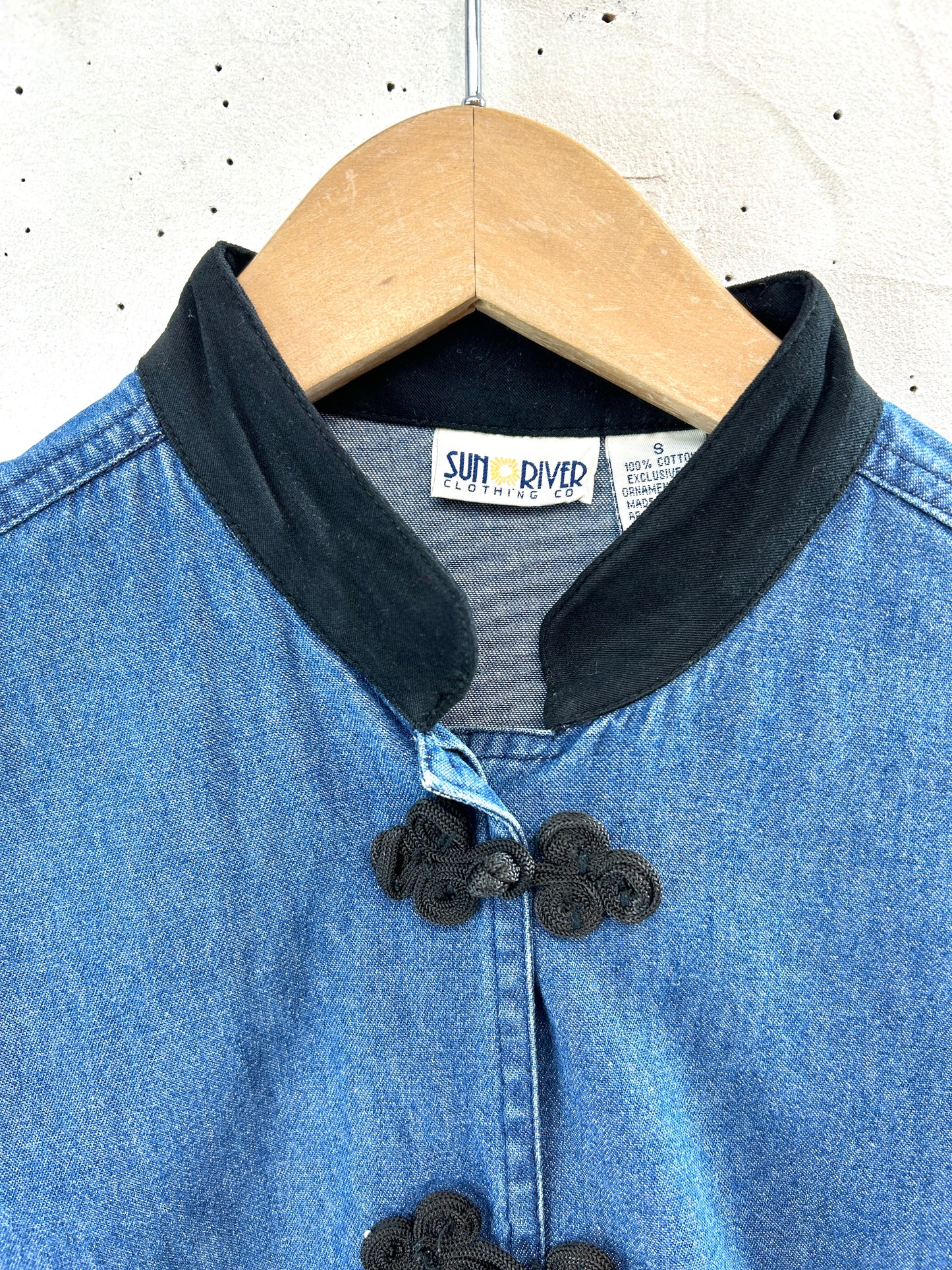 Vintage Denim Top [B31578]