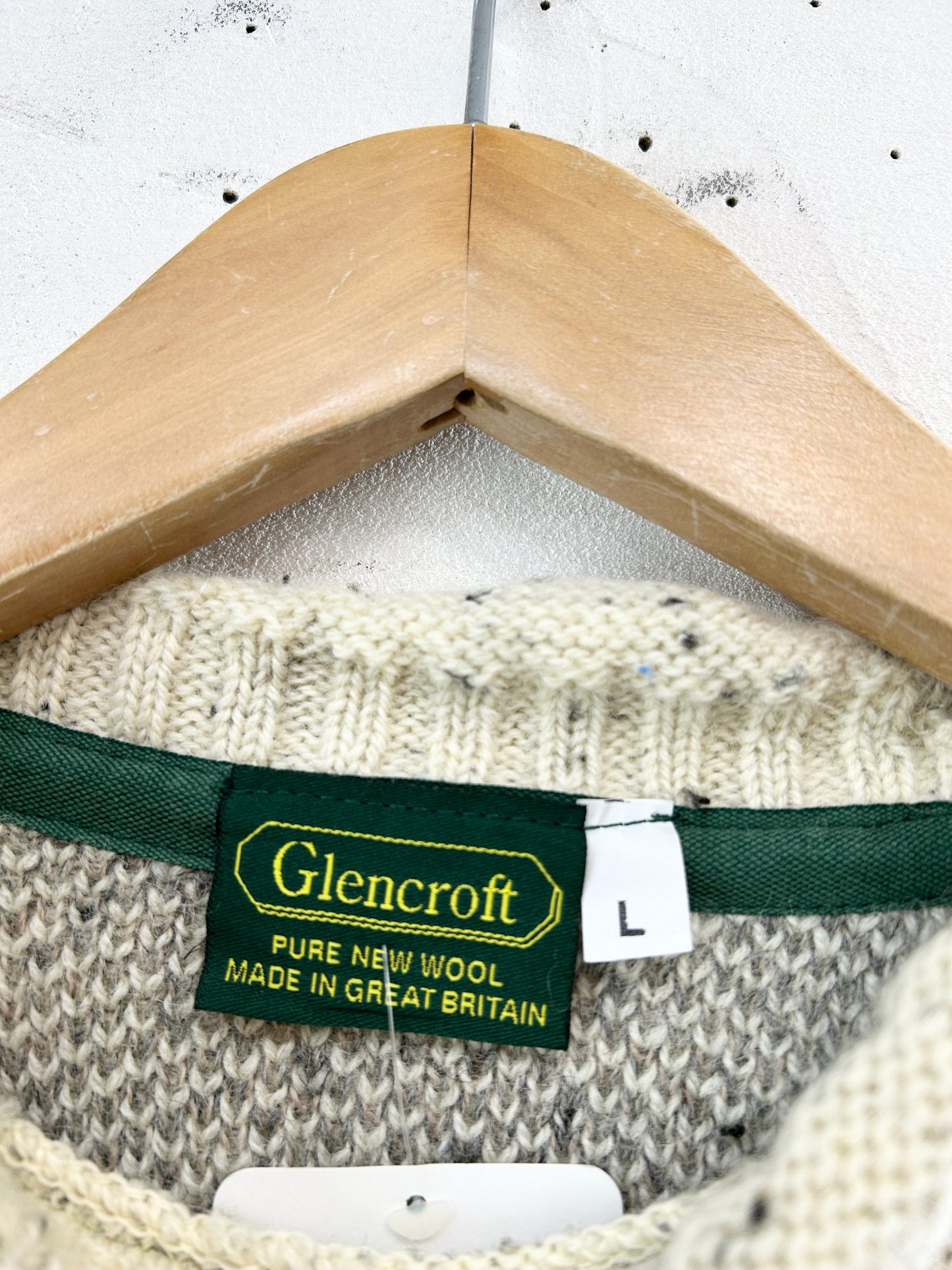 Vintage Knit Sweater〜MADE IN GREATBRITAIN〜 [A31303]