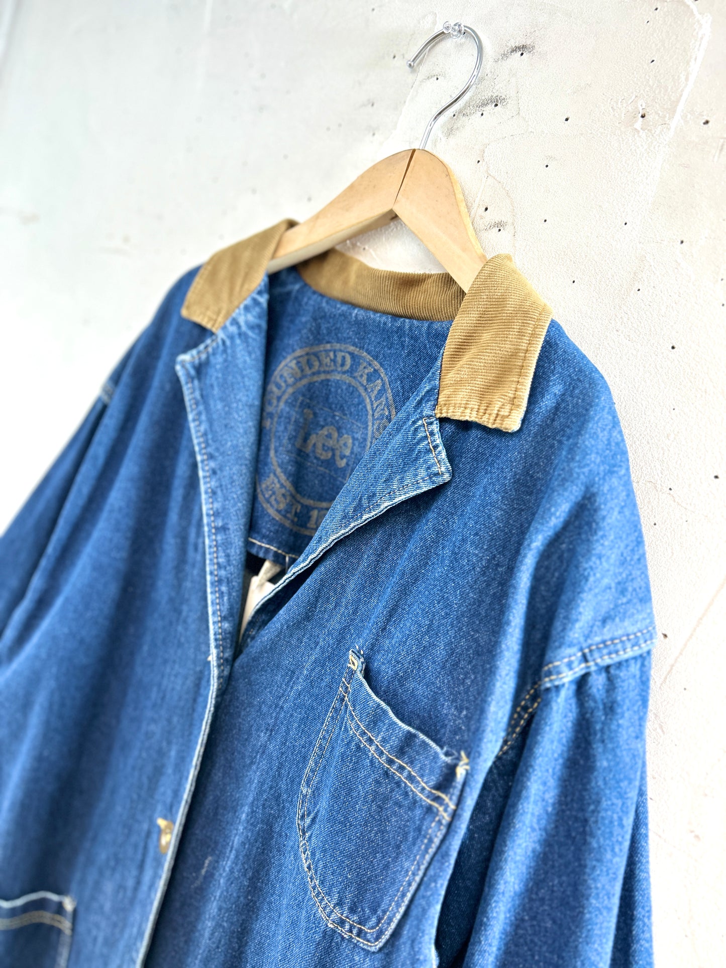 Vintage Denim Jacket 〜Lee〜 MADE IN USA [K30773]