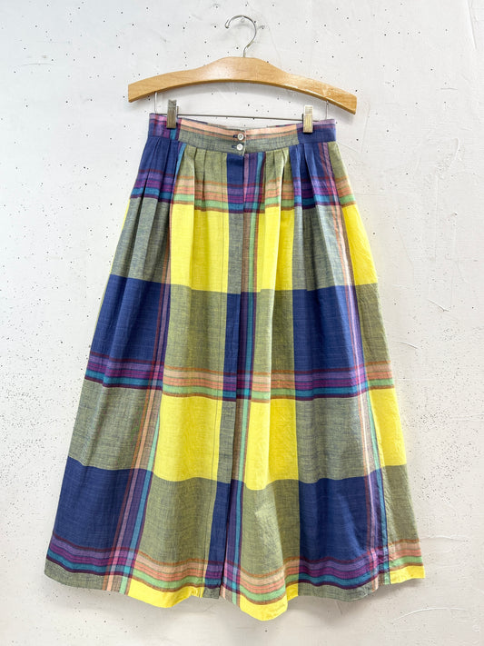 Vintage Check Skirt [B31481]