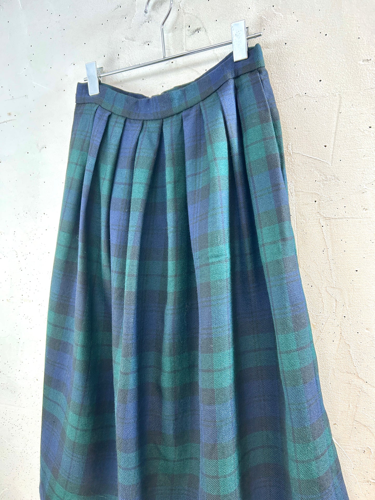 Vintage Plaid Skirt [I30275]
