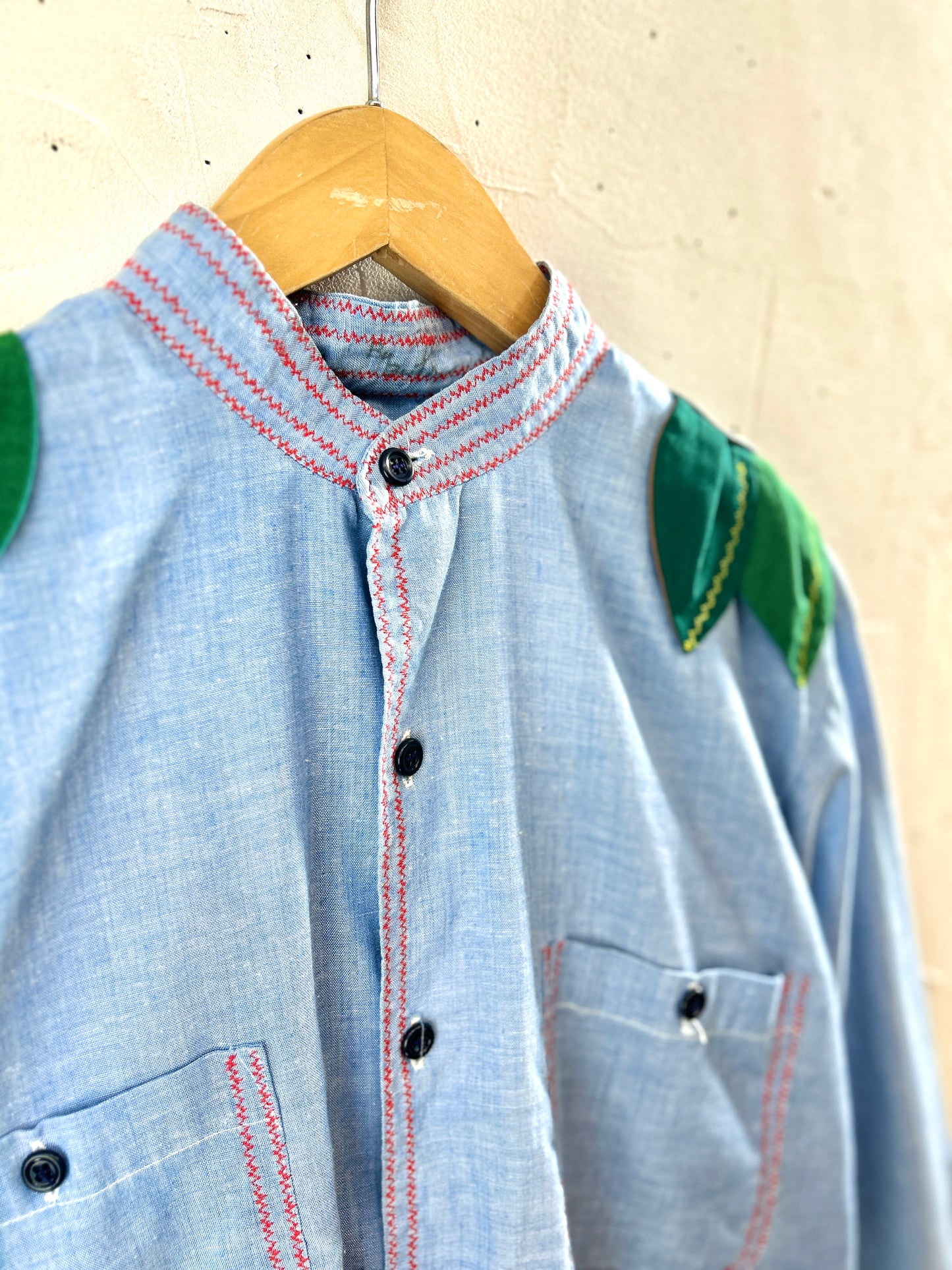 '70sVintage Chambray Shirt [H30982]