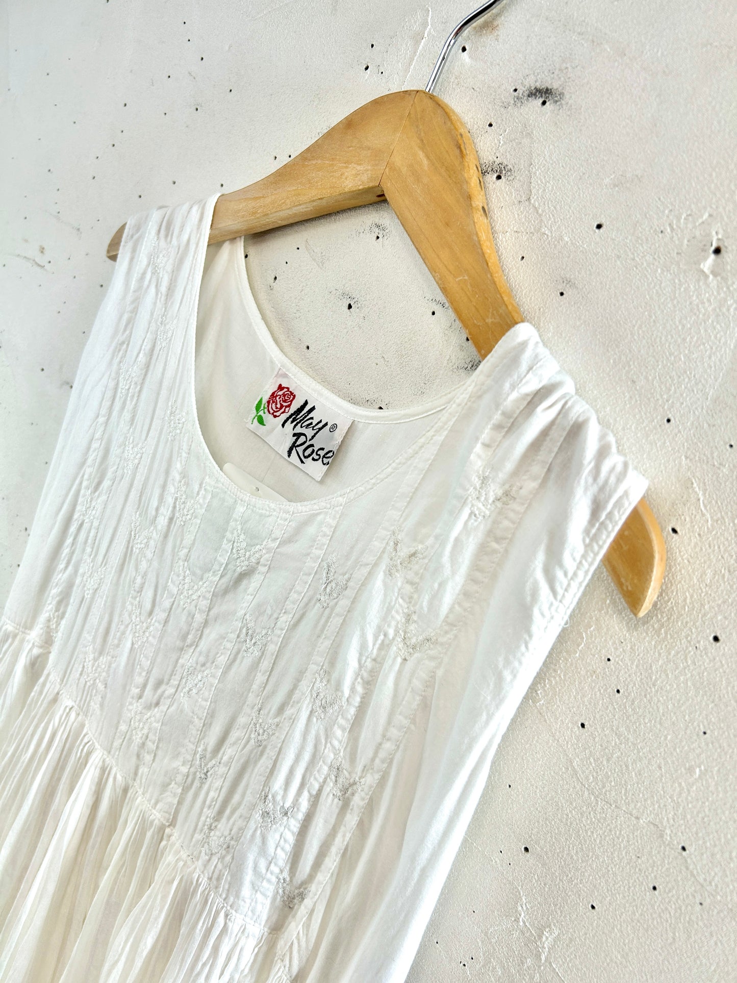 Vintage White Dress [D32218]
