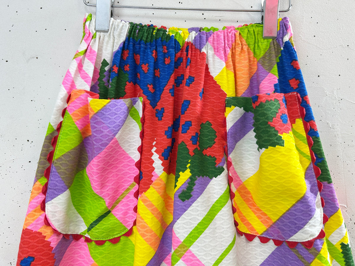 '70s Vintage Skirt  [I33916]