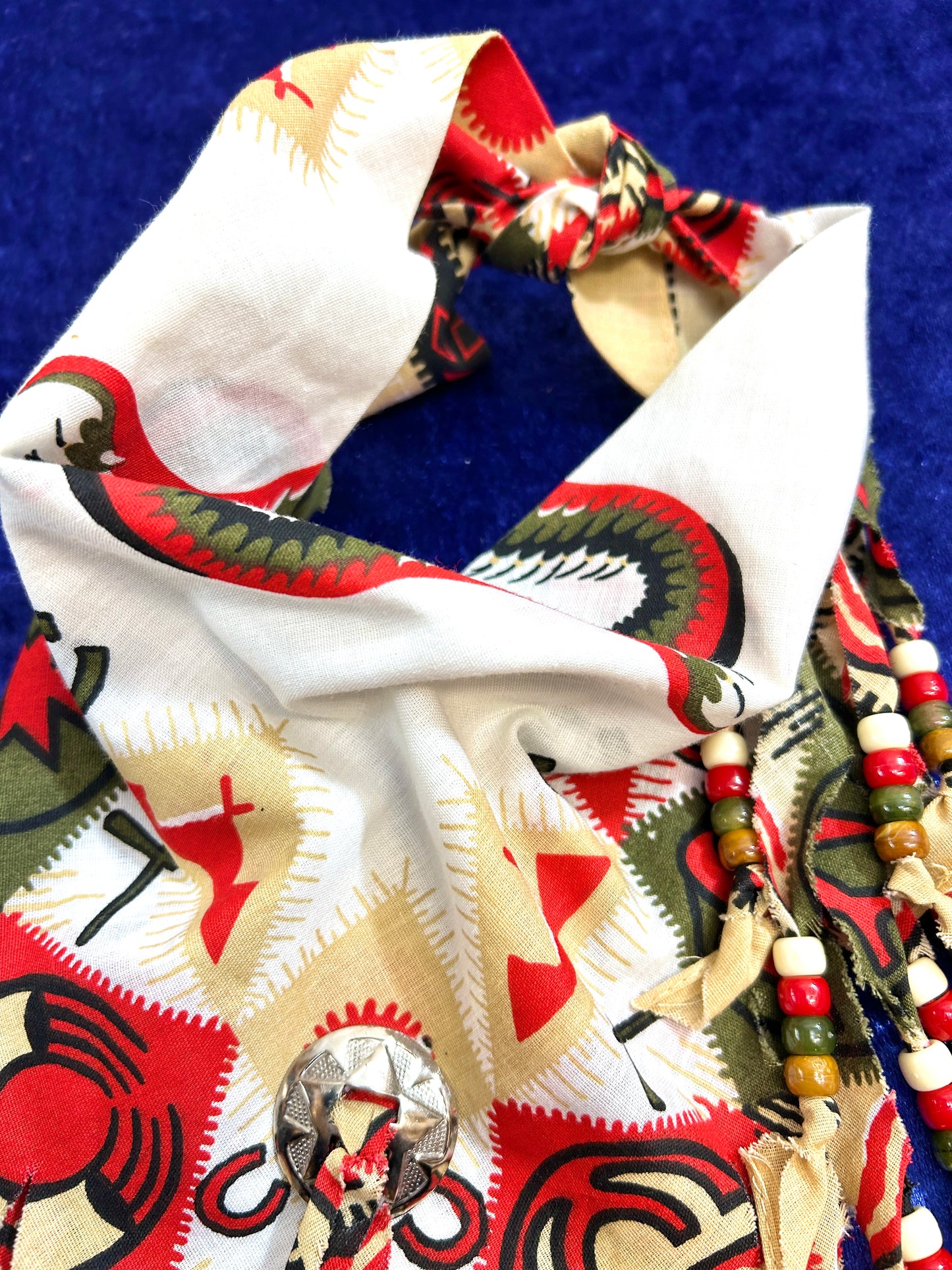 Vintage neck bandana [I30344]