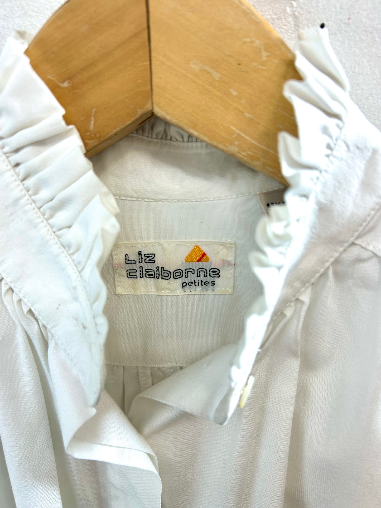 Vintage White Blouse [C31830]