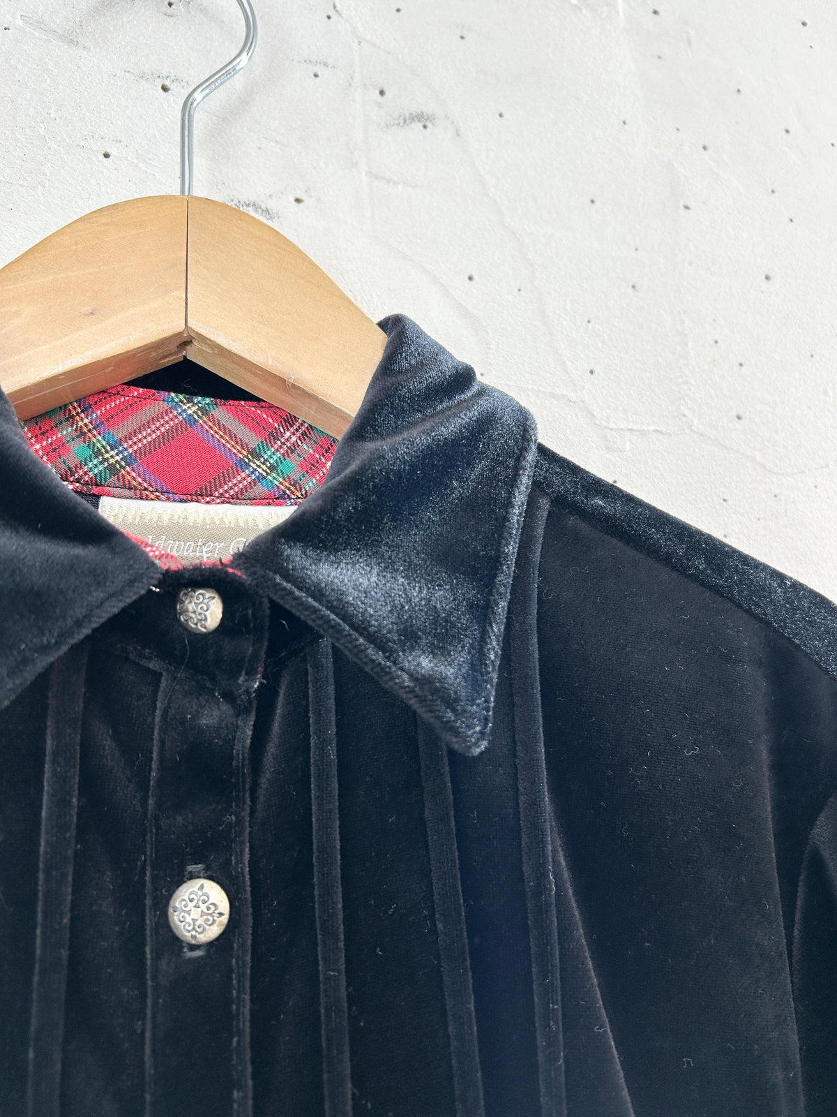 Vintage Velours Dress 〜MADE IN USA〜 [I34012]
