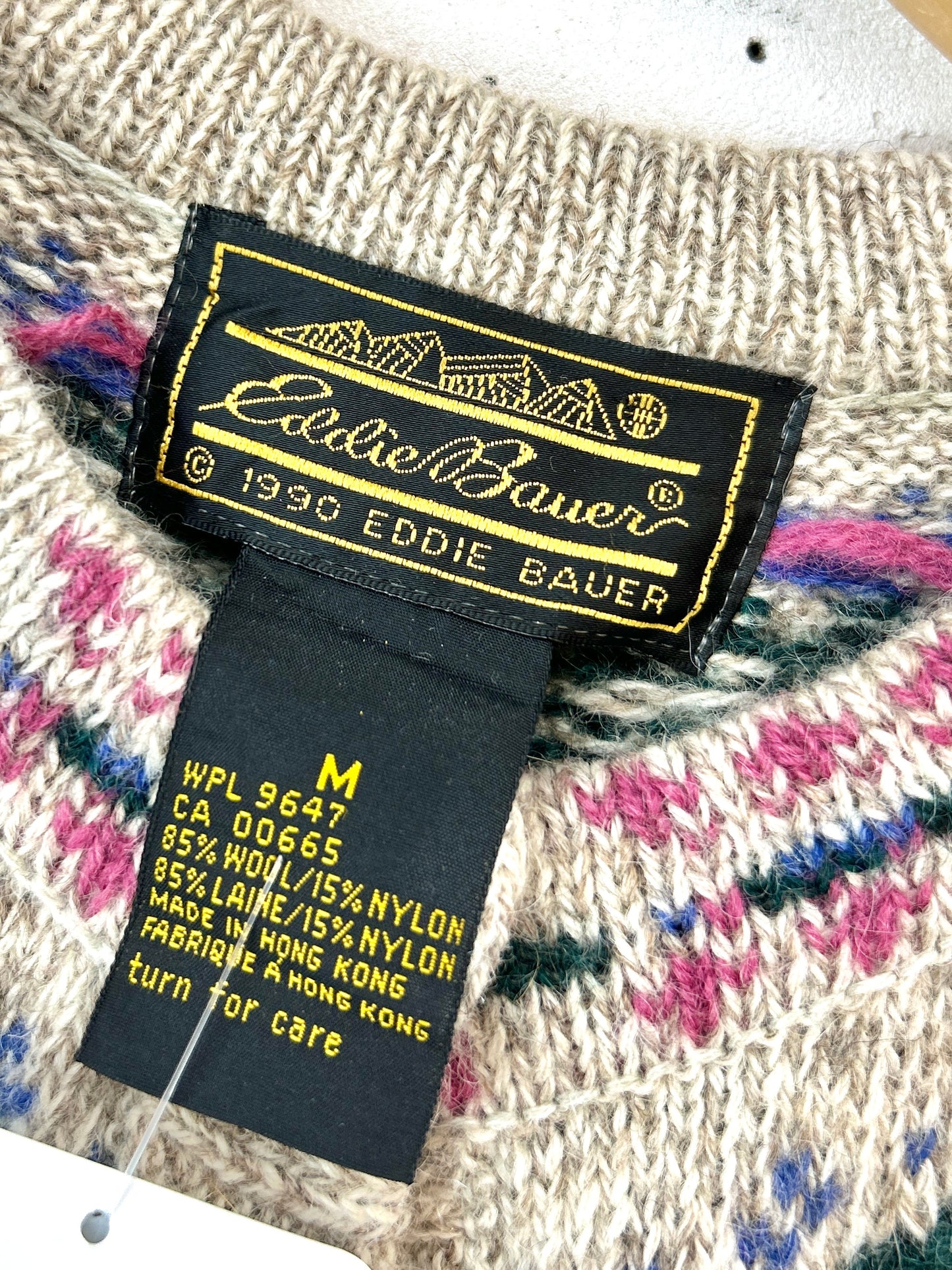 Vintage Nordic Knit Cardigan [J30618]