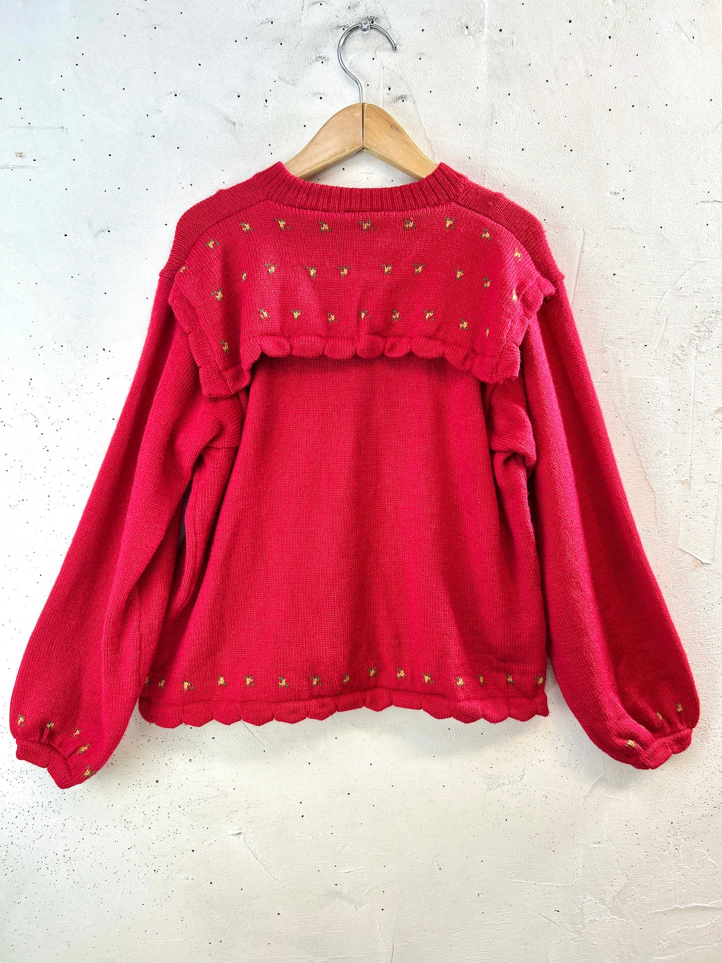 Vintage Knit Cardigan MADE IN IRELAND [K30893]