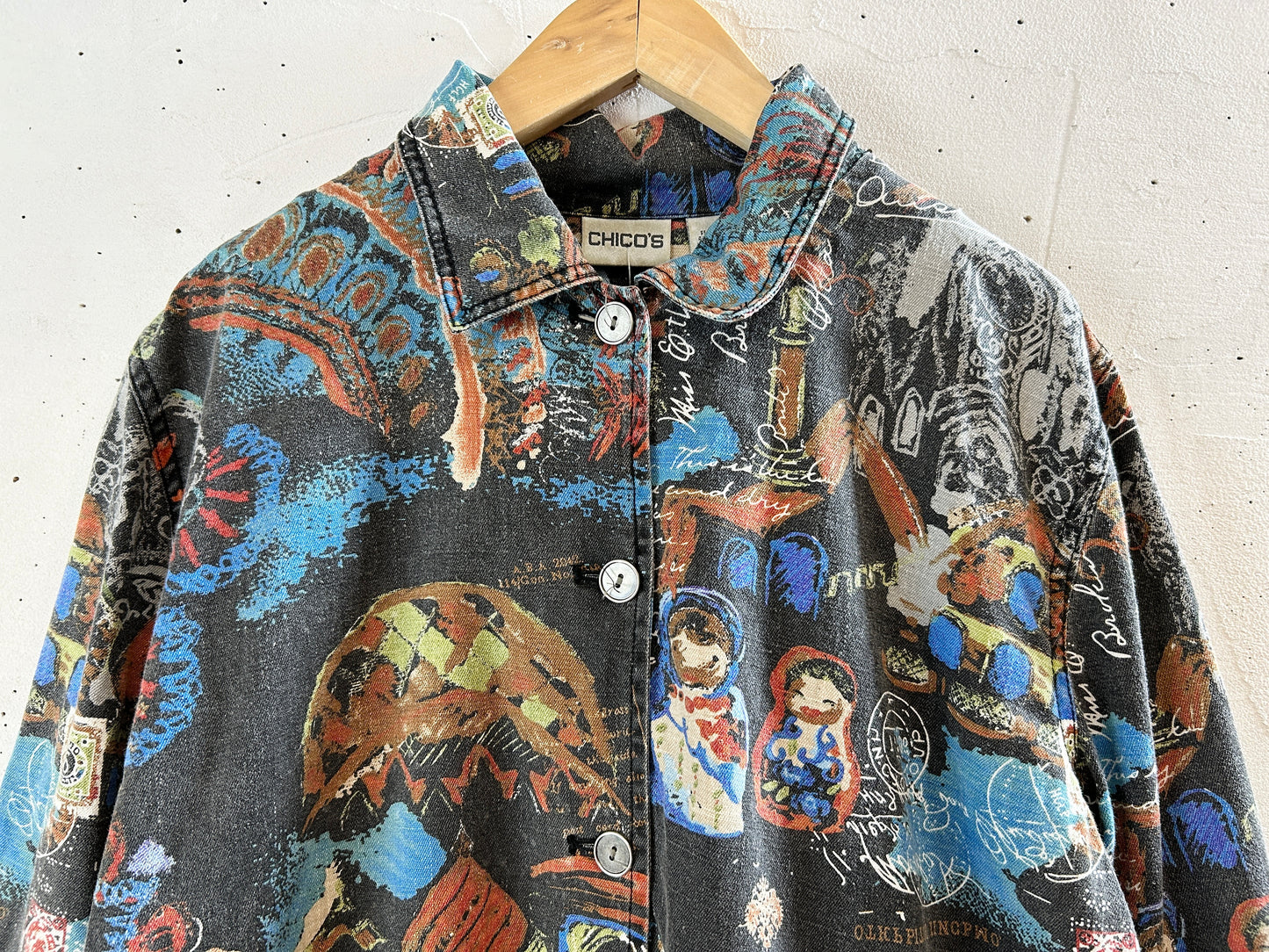 Vintage Jacket 〜Chico's〜 [I30990]
