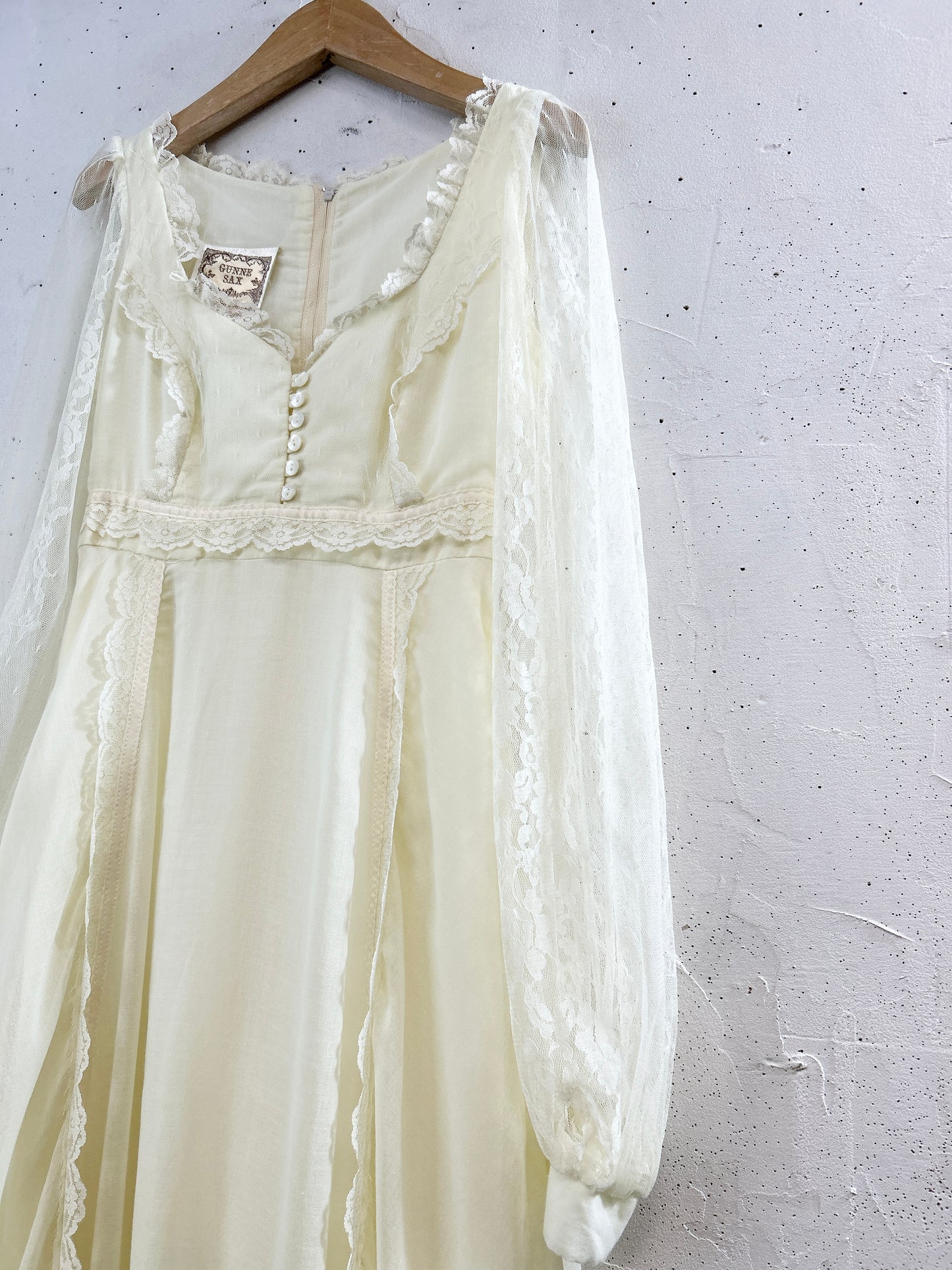 ’70s Vintage Dress でかタグ〜GUNNE SAX〜[F32815]