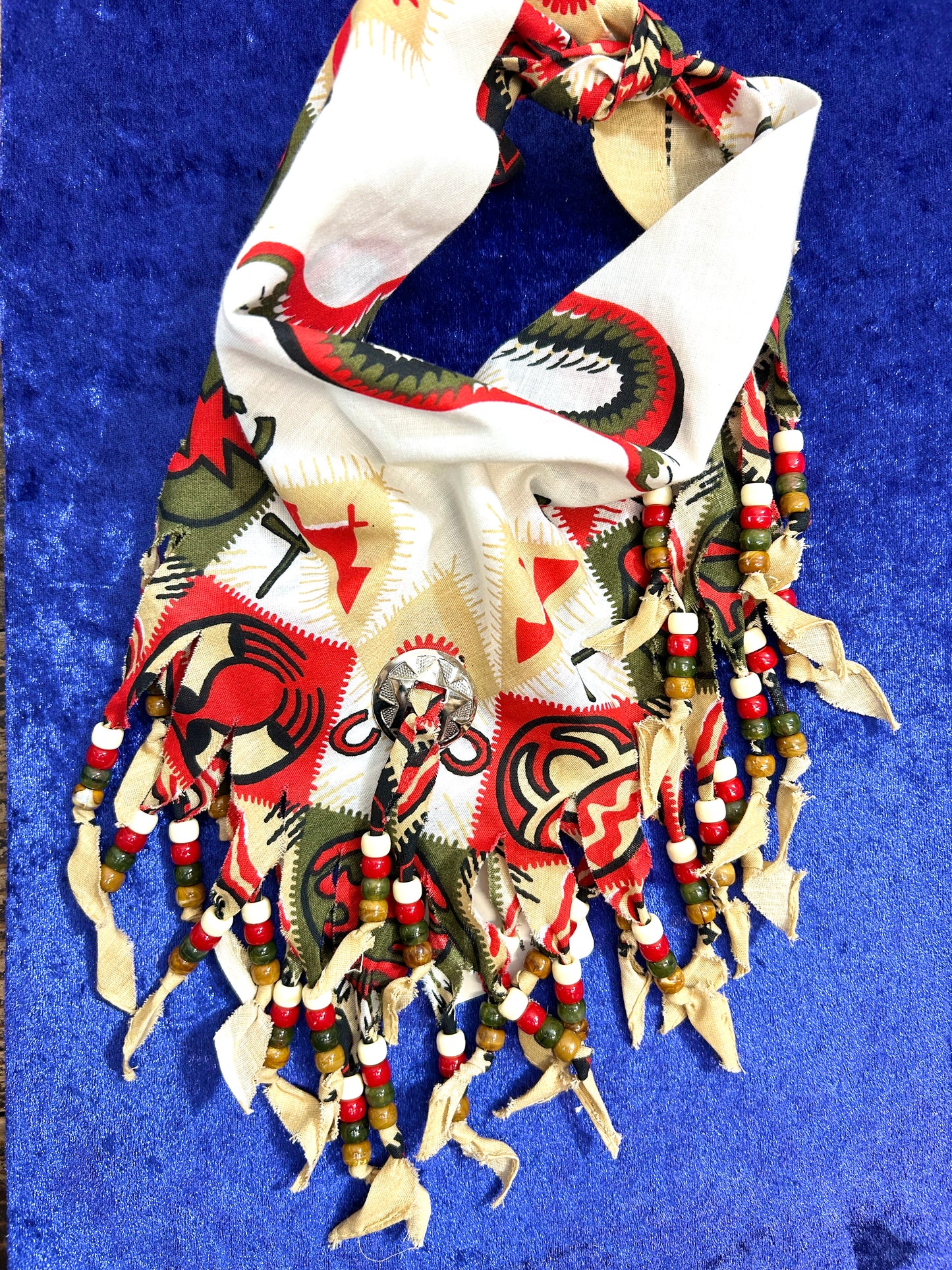Vintage neck bandana [I30344]