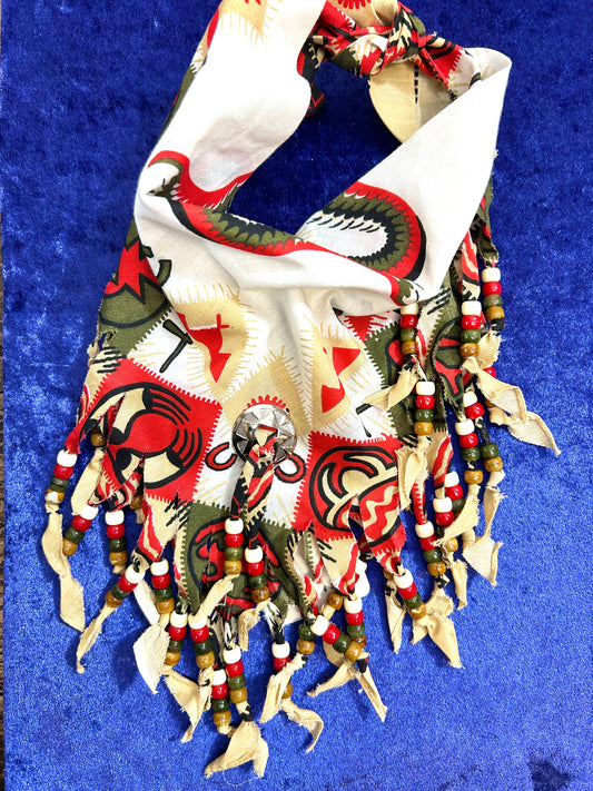 Vintage neck bandana [I30344]