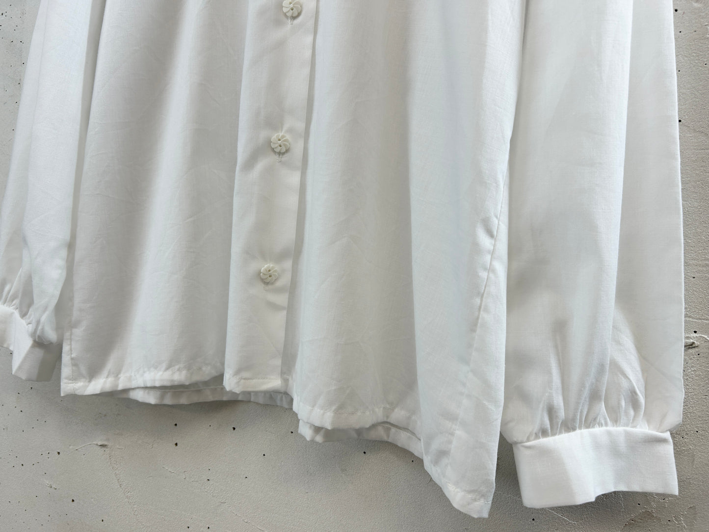 Vintage White Blouse [H30785]