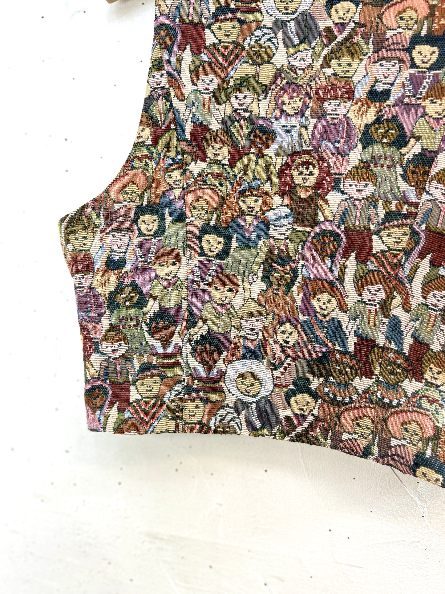 Vintage Gobelin Vest [J30568]