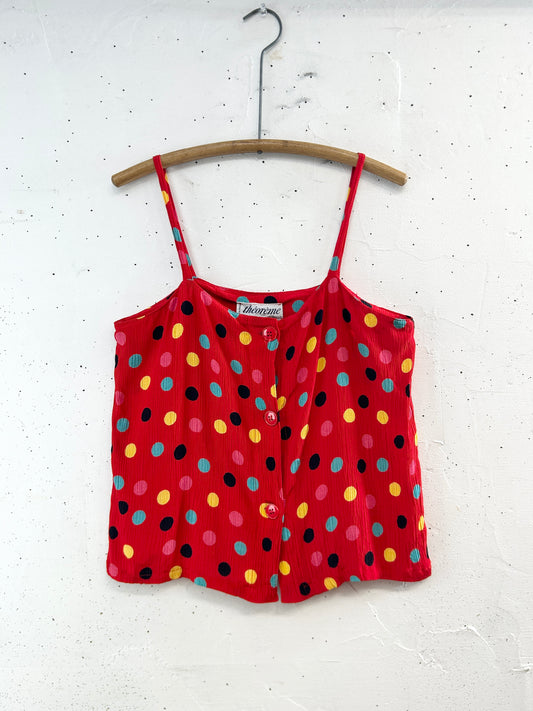 Vintage Camisole Tops [D32244]