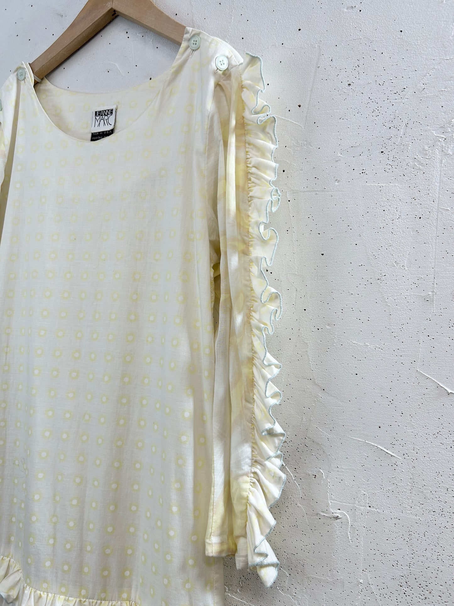 '80s Vintage Dress 〜JEANNE MARC〜 [H33606]