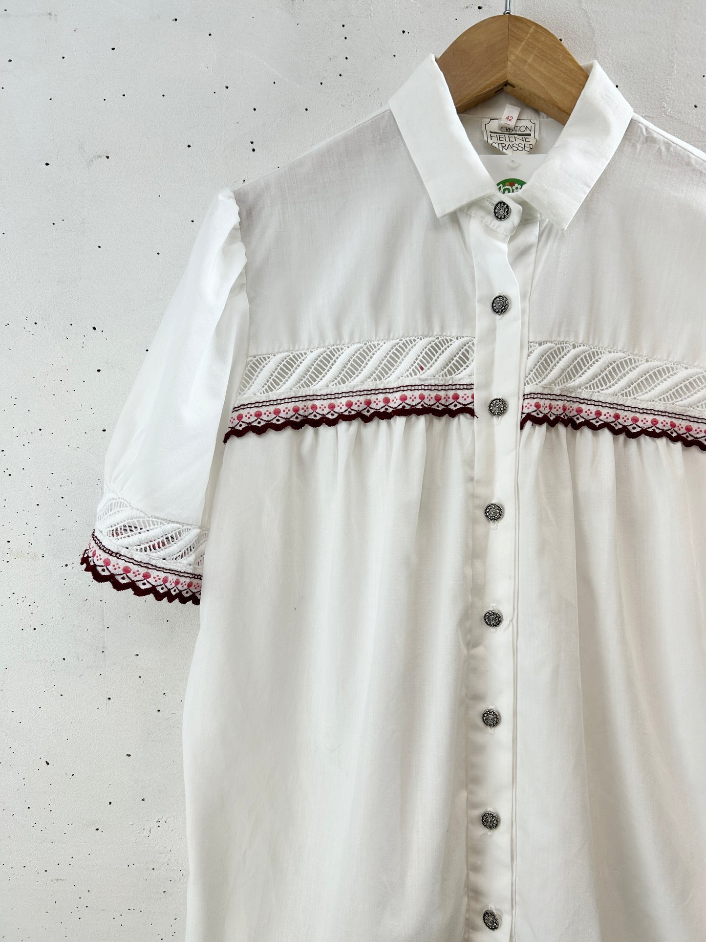 Vintage Embroidery Blouse [H30770]