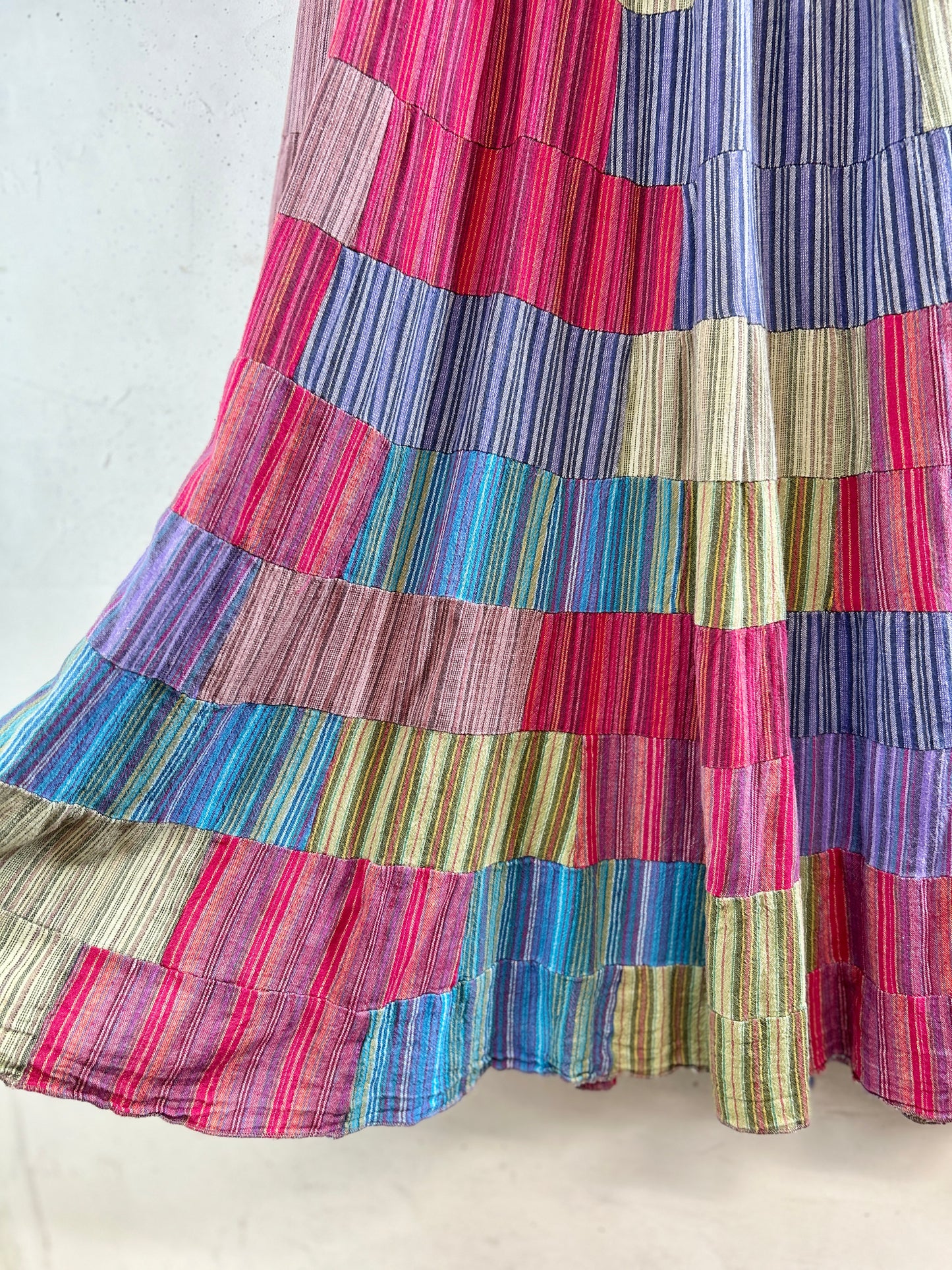 Vintage Patchwork Skirt [G32920]