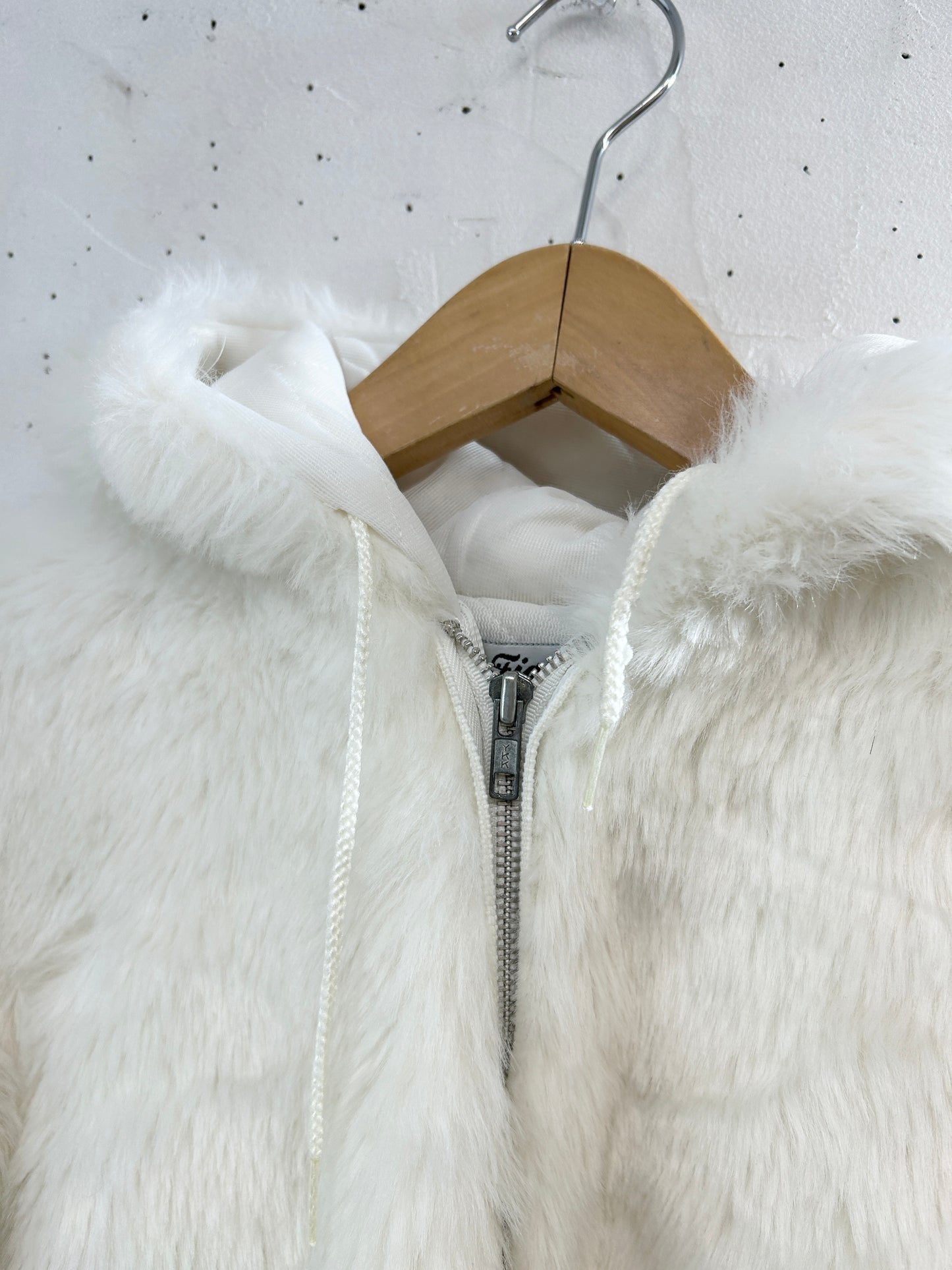 Vintage Eco Fur Jacket 〜MADE IN USA〜 [L31115]
