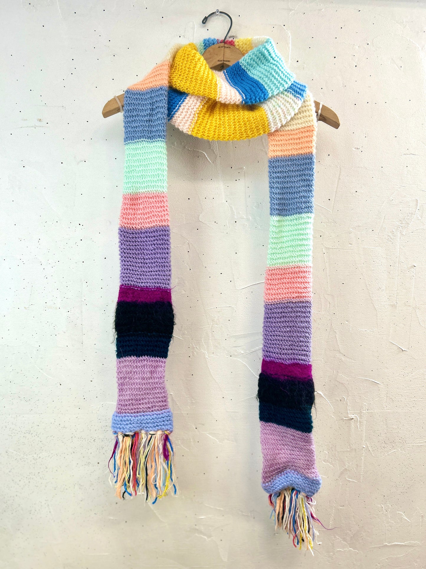 Vintage Knit Muffler [L31178]