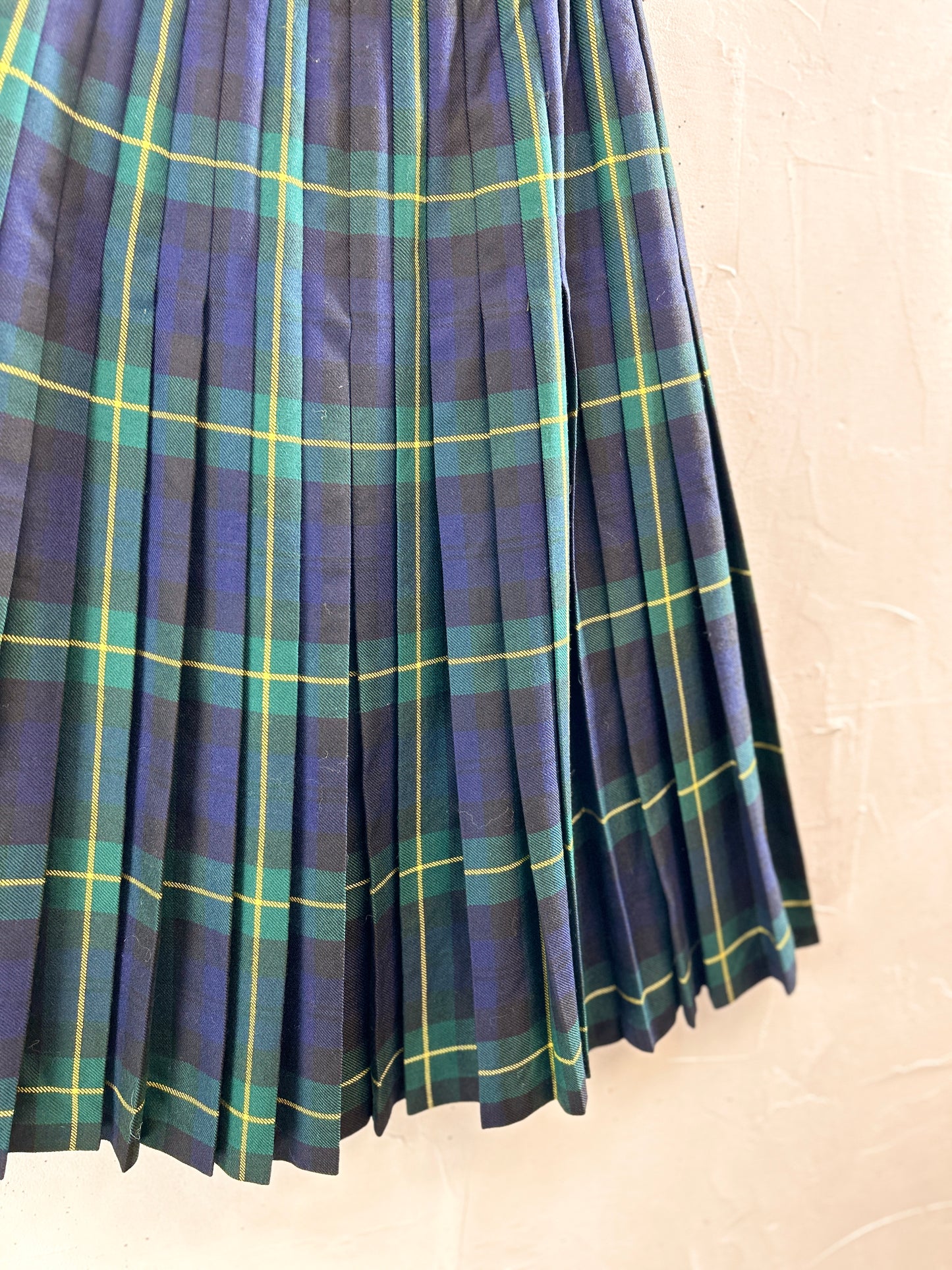 Vintage Plaid Skirt [K30767]