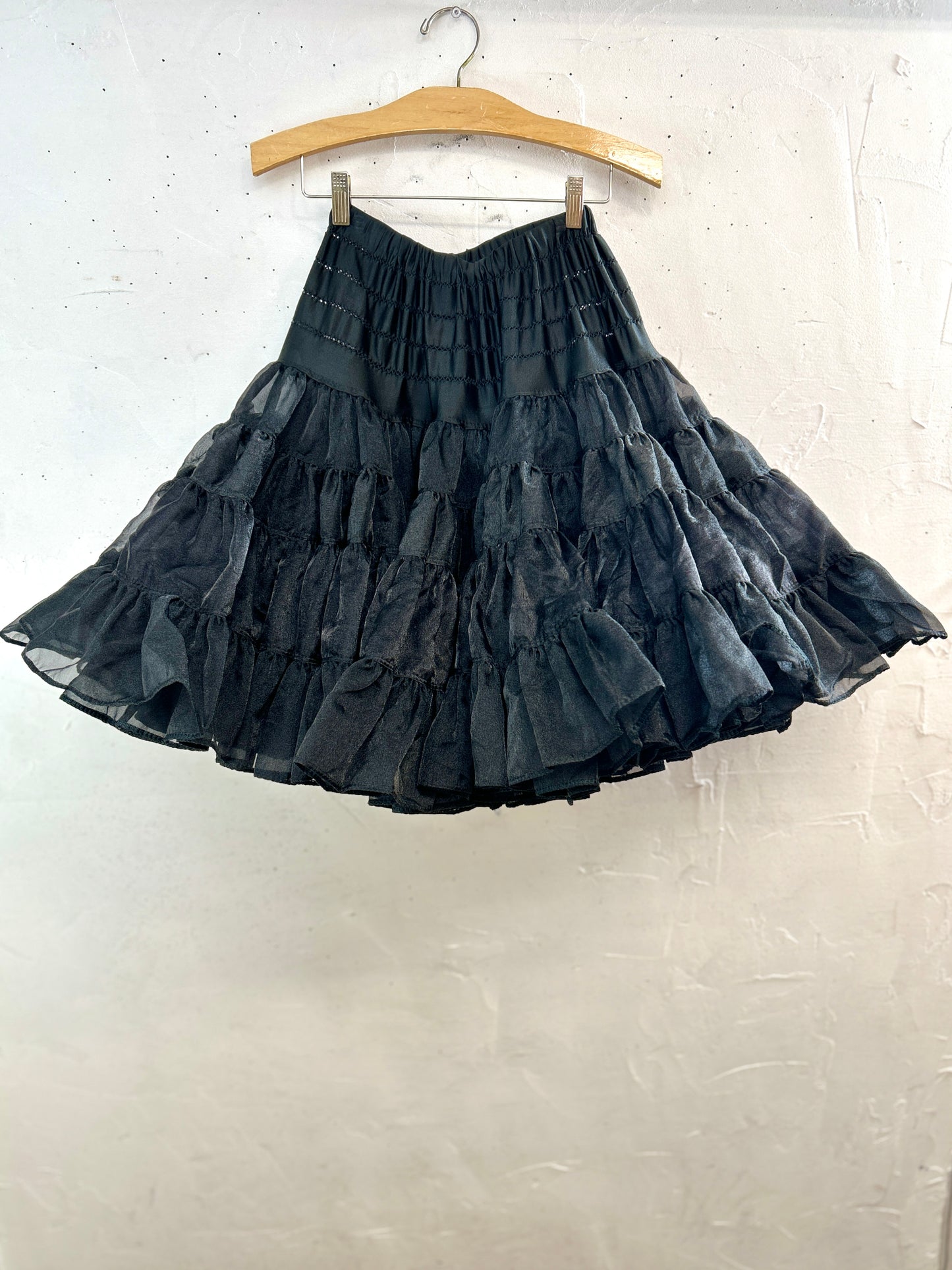 Vintage Tiered Skirt MADE IN USA [A31220]
