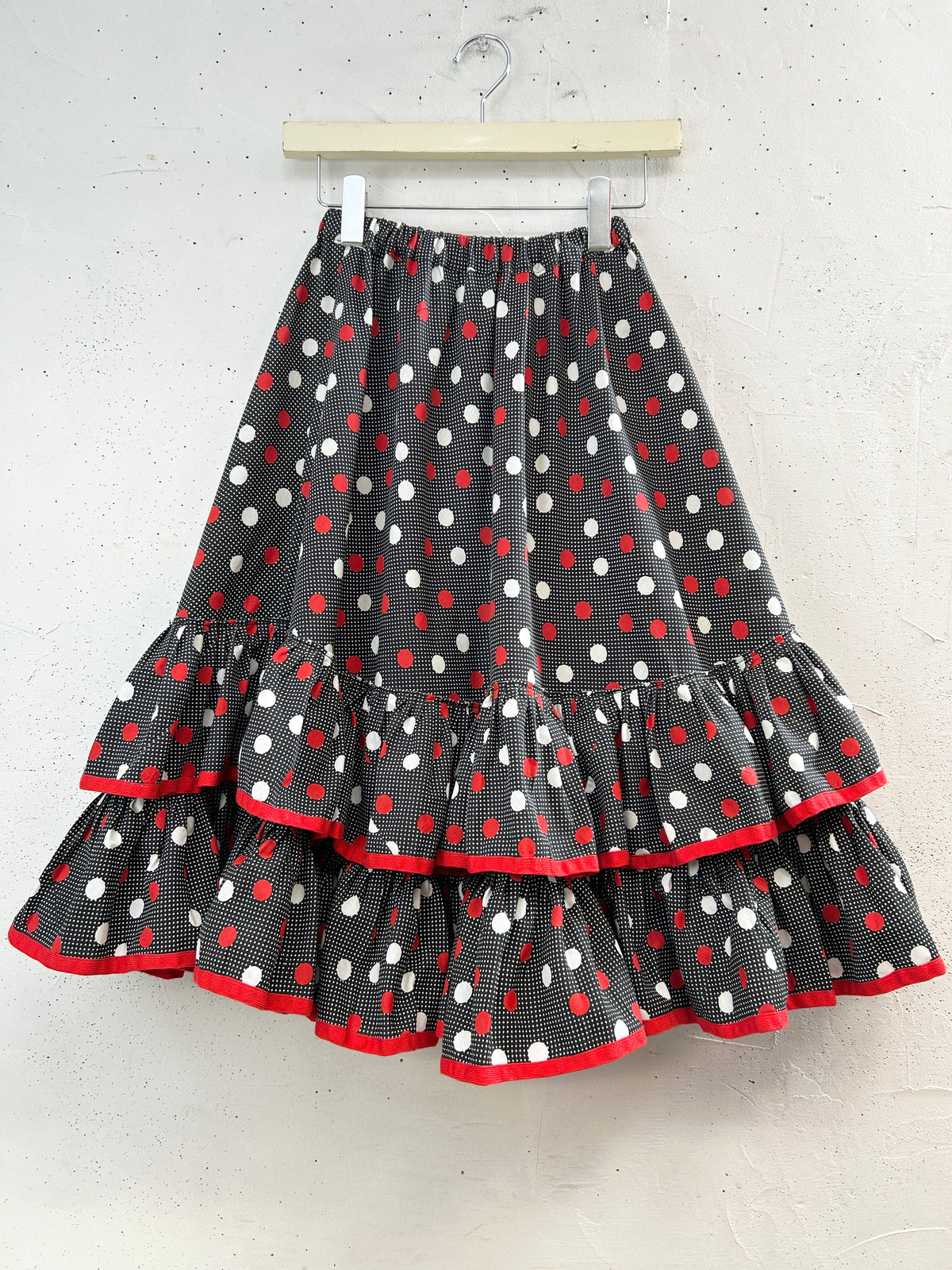 Vintage Dot Skirt [J34277]