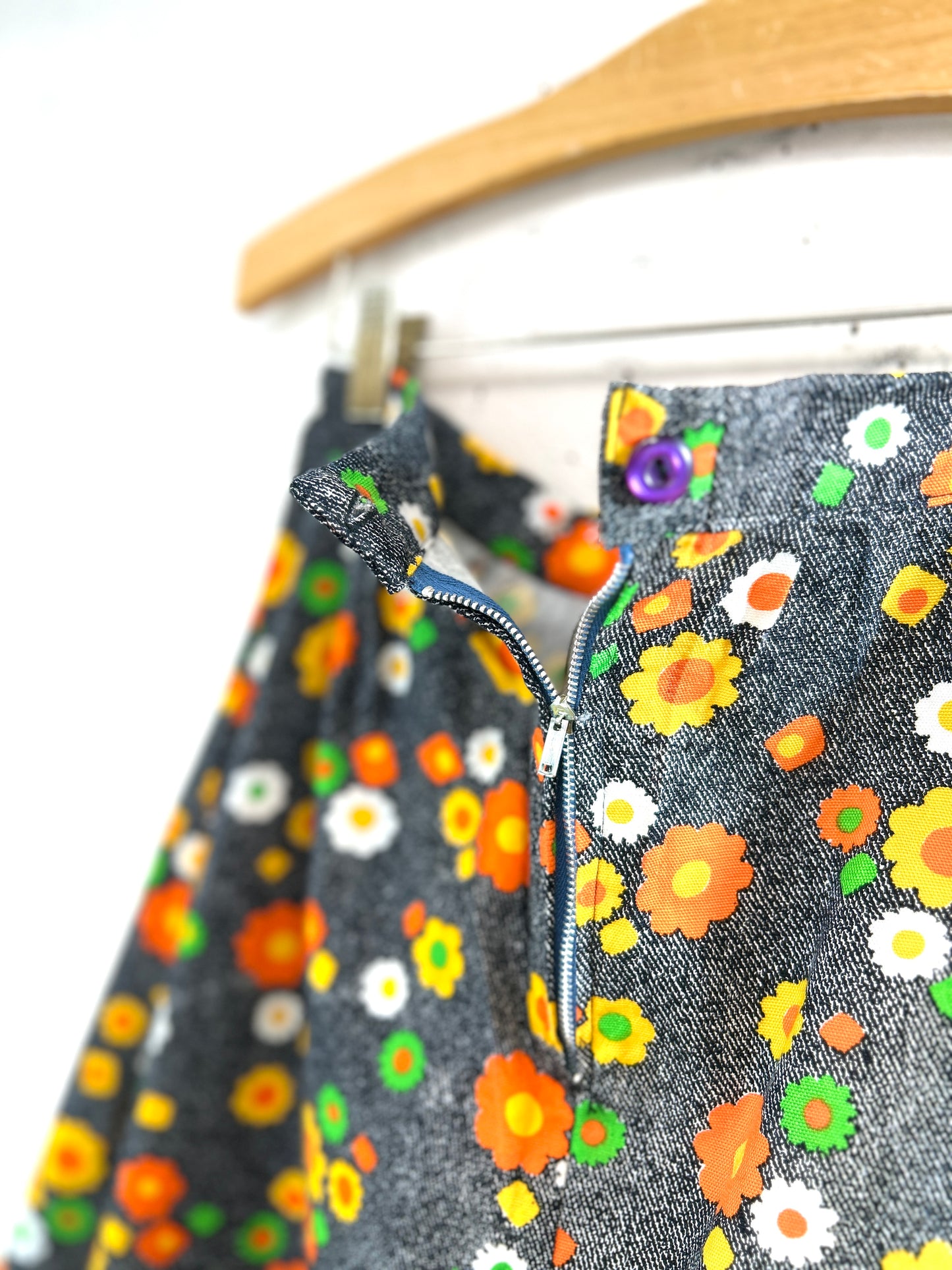 '70s Vintage Skirt [A31404]