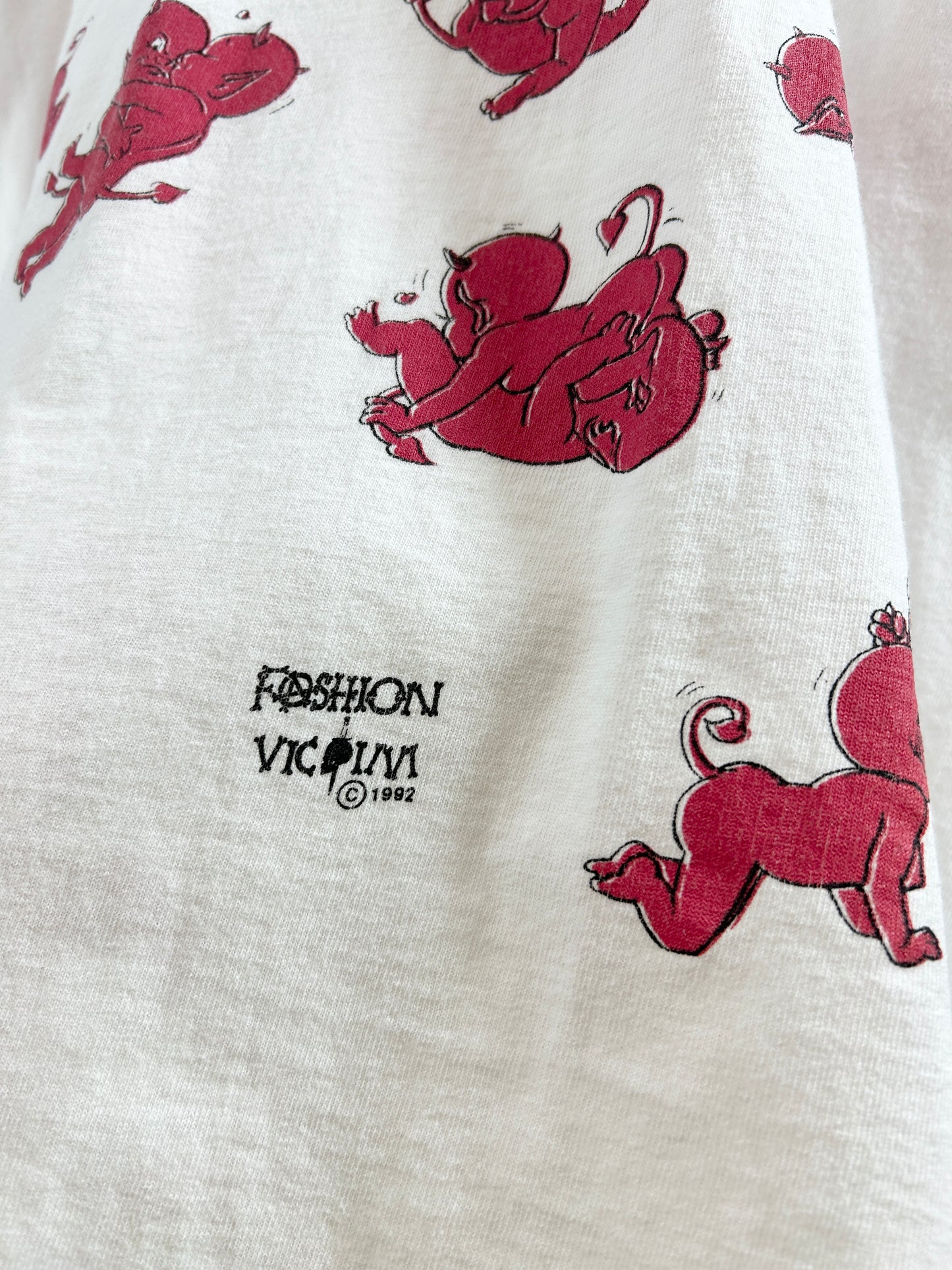 Vintage T-Shirt 48手デビル　MADE IN USA [I30303]